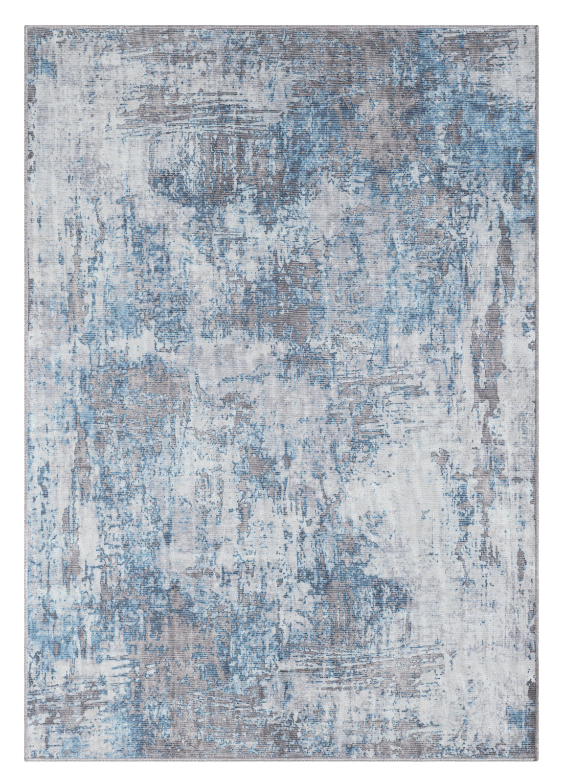 Teppich AVERY - creme-blau-terrakotta - 160x230 cm