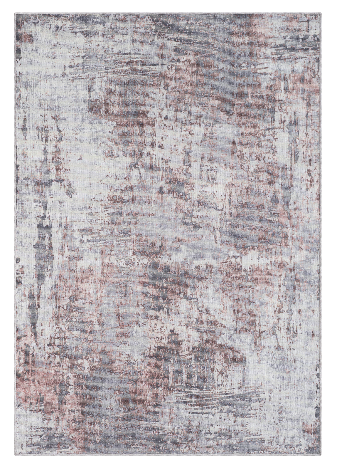 Teppich AVERY - creme-terrakotta-hellgrau - 160x230 cm