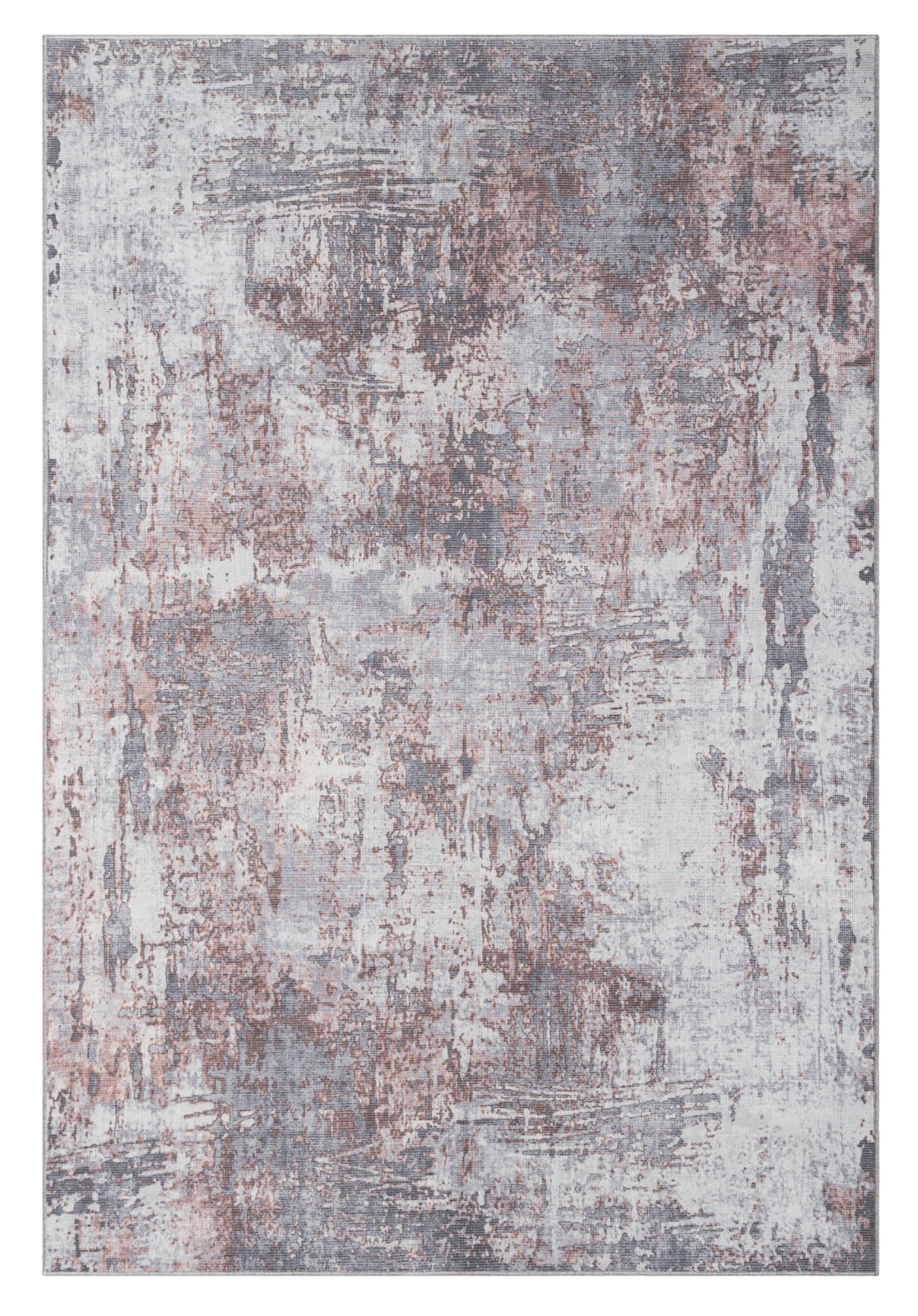 Teppich AVERY - creme-terrakotta-hellgrau - 200x290 cm