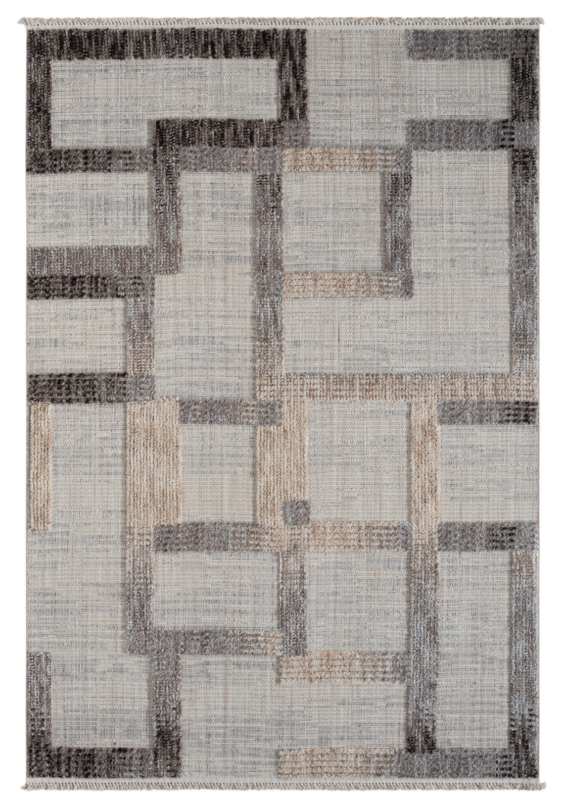 Teppich BALANIA - beige-grau - 200x290 cm