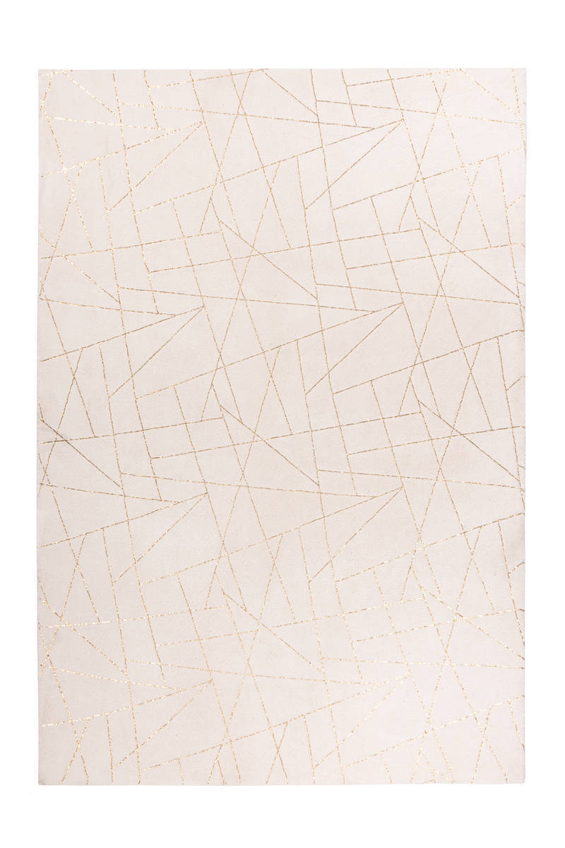 Teppich BIJOU 100 - creme-gold - 120x170 cm