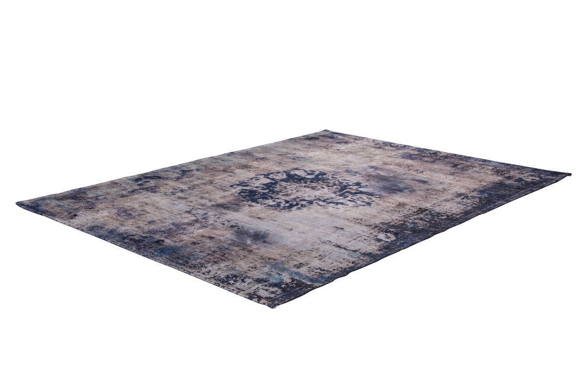 Teppich - blau - Vintage-Look - 160x230 cm