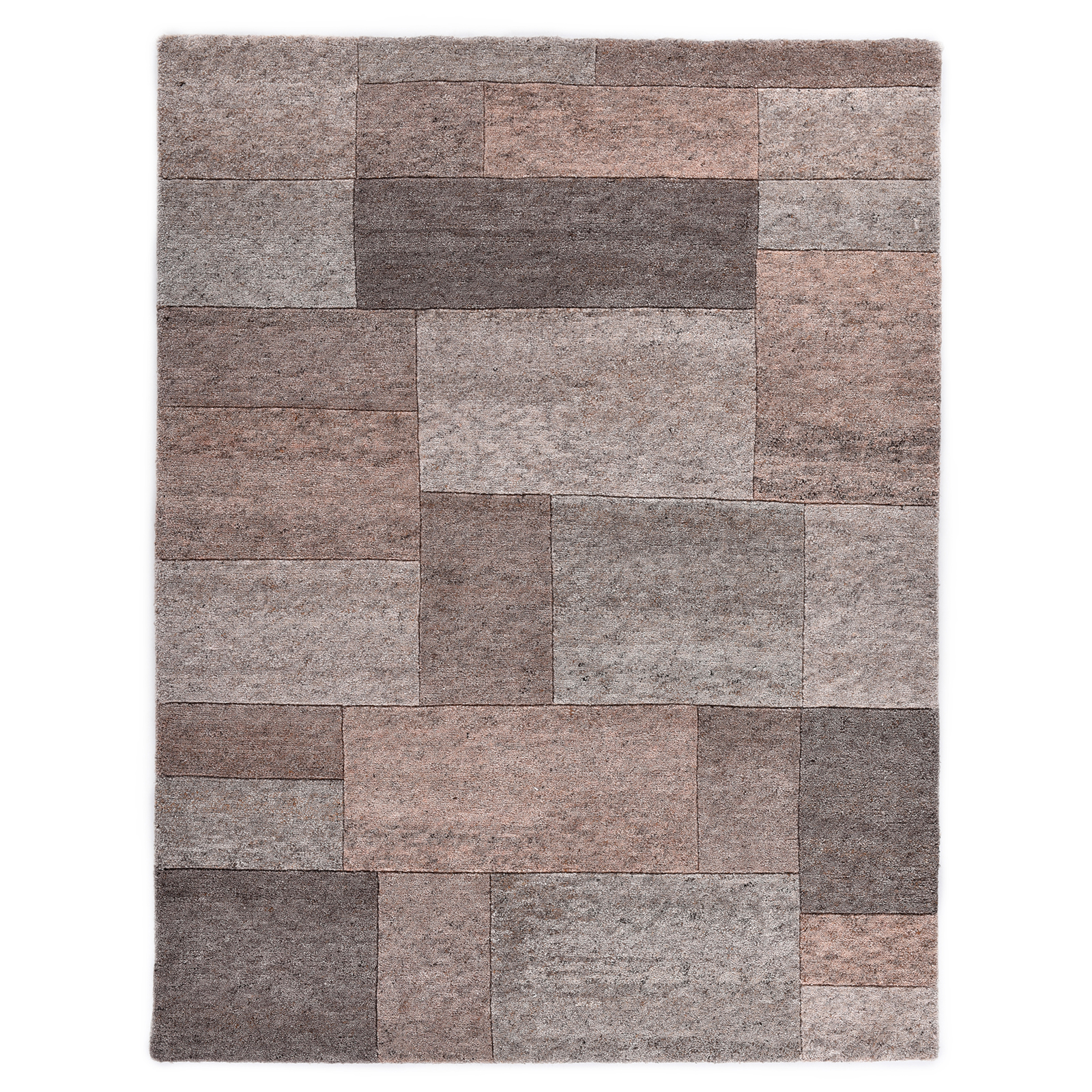 Teppich DALAS - rosawood - handgeknüpft - 60x90 cm