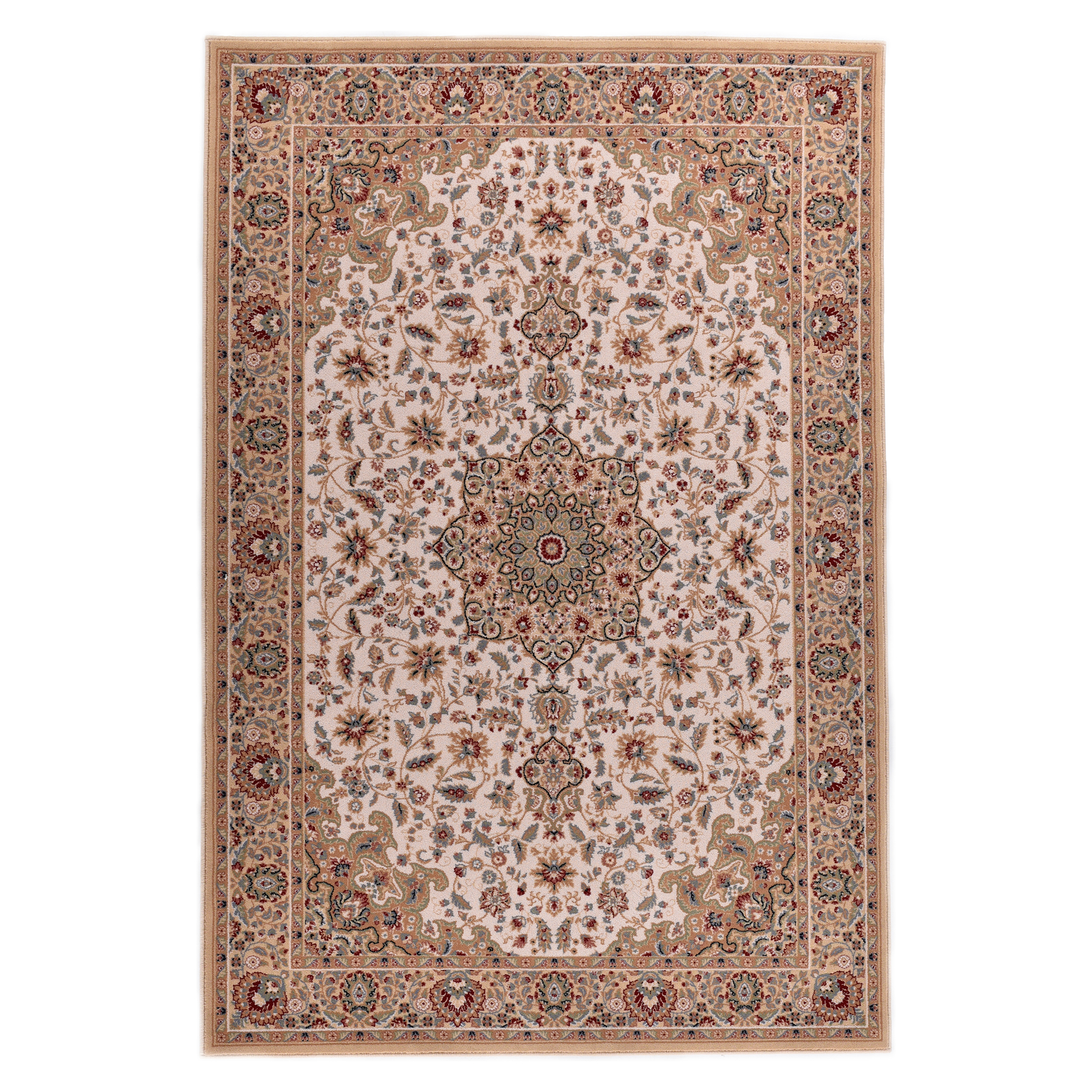 Teppich DOLNA - beige - Schurwolle - 80x150 cm