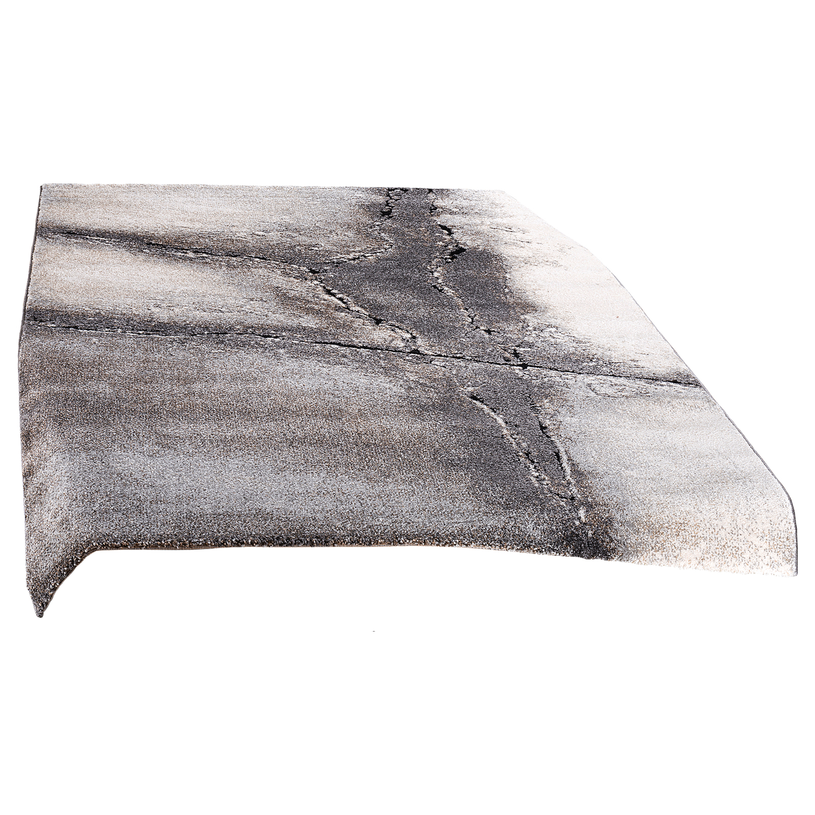 Teppich - grau - 200x290 cm