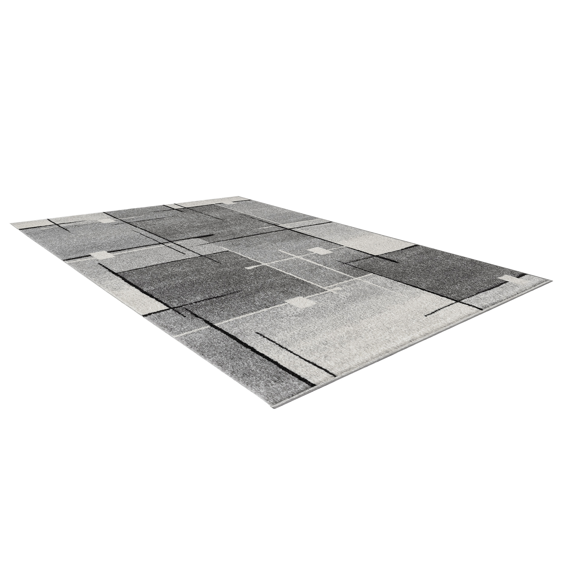Teppich - grau - 80x140 cm