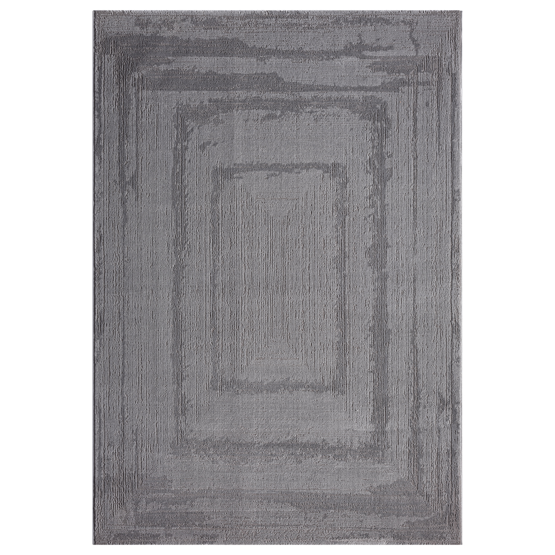 Teppich - grau - 80x150 cm