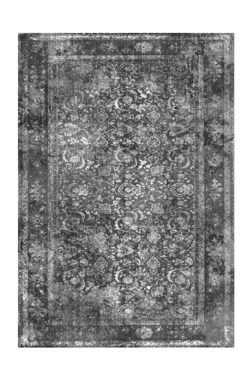 Teppich - grau - Vintage-Look