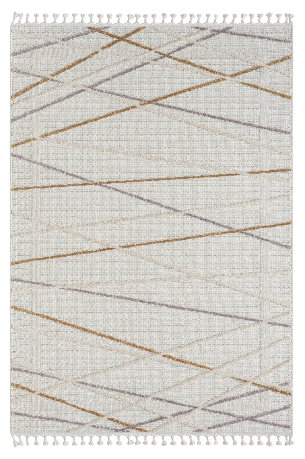 Teppich LUANA 1 - beige-grau - 140x200 cm