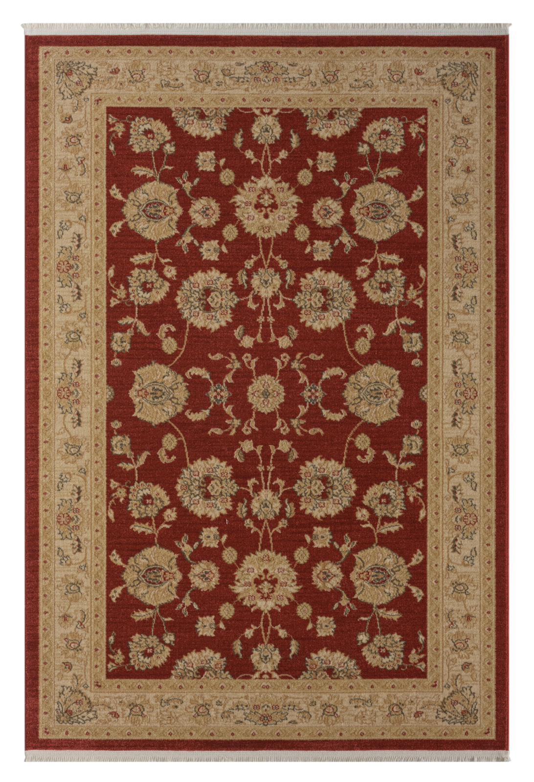 Teppich MARYAM 3 - weinrot-creme - 200x290 cm