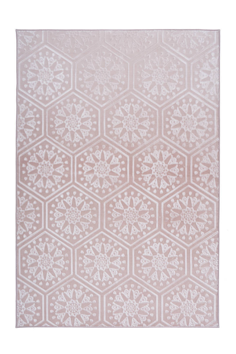 Teppich MONROE 200 - rosa - 120x170 cm