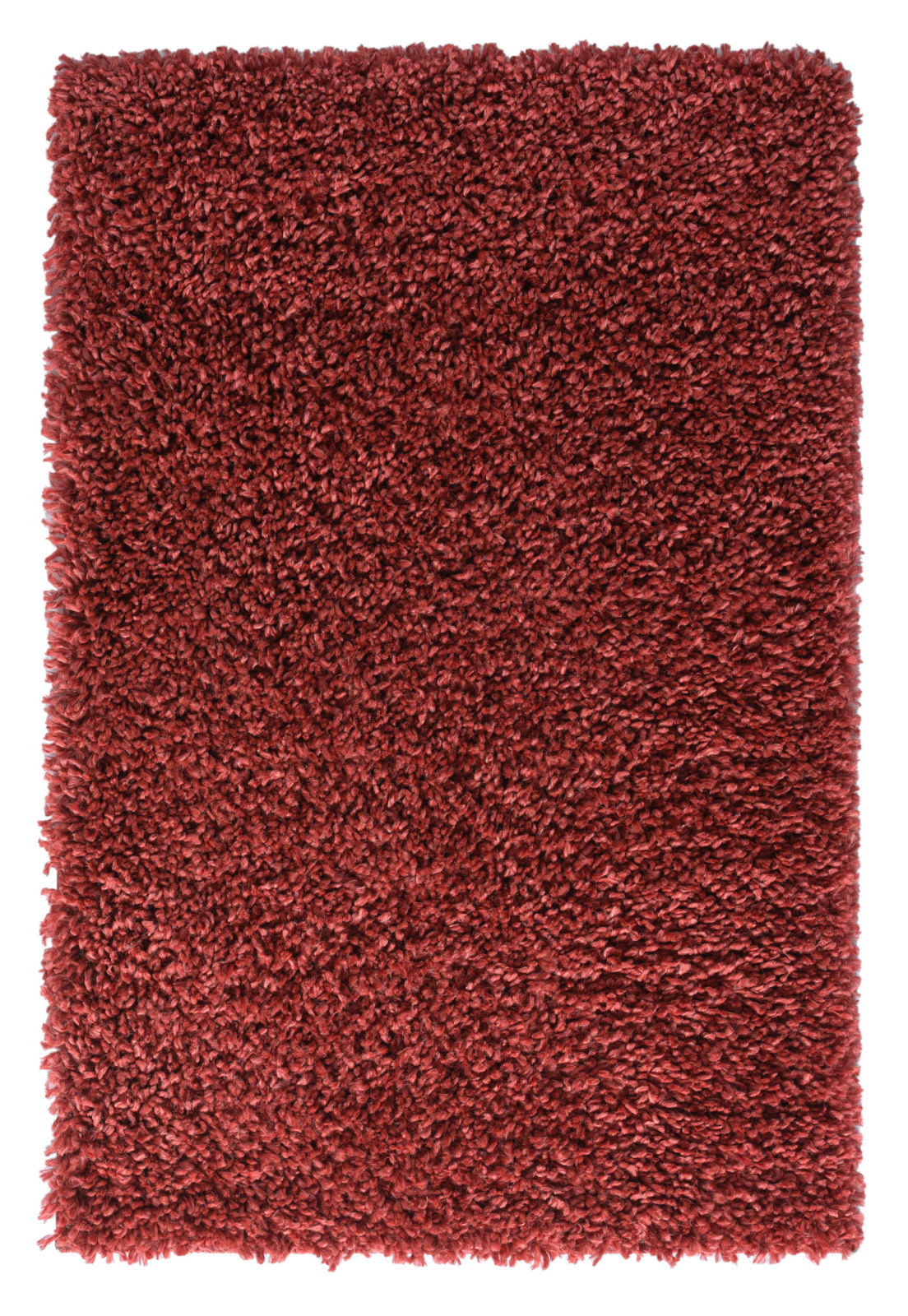 Teppich MY SHAGGY - weinrot - 60x90 cm