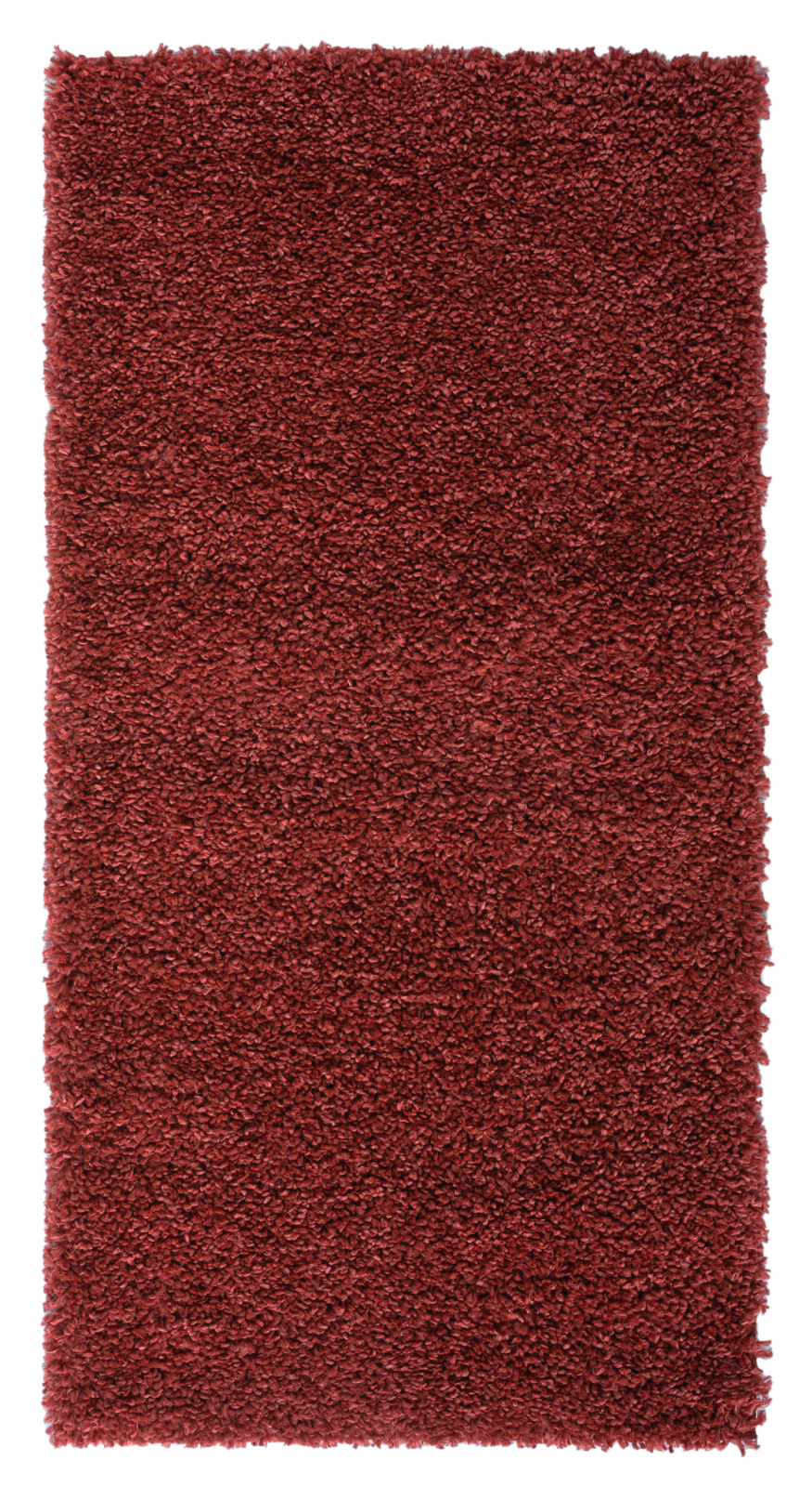Teppich MY SHAGGY - weinrot - 70x140 cm