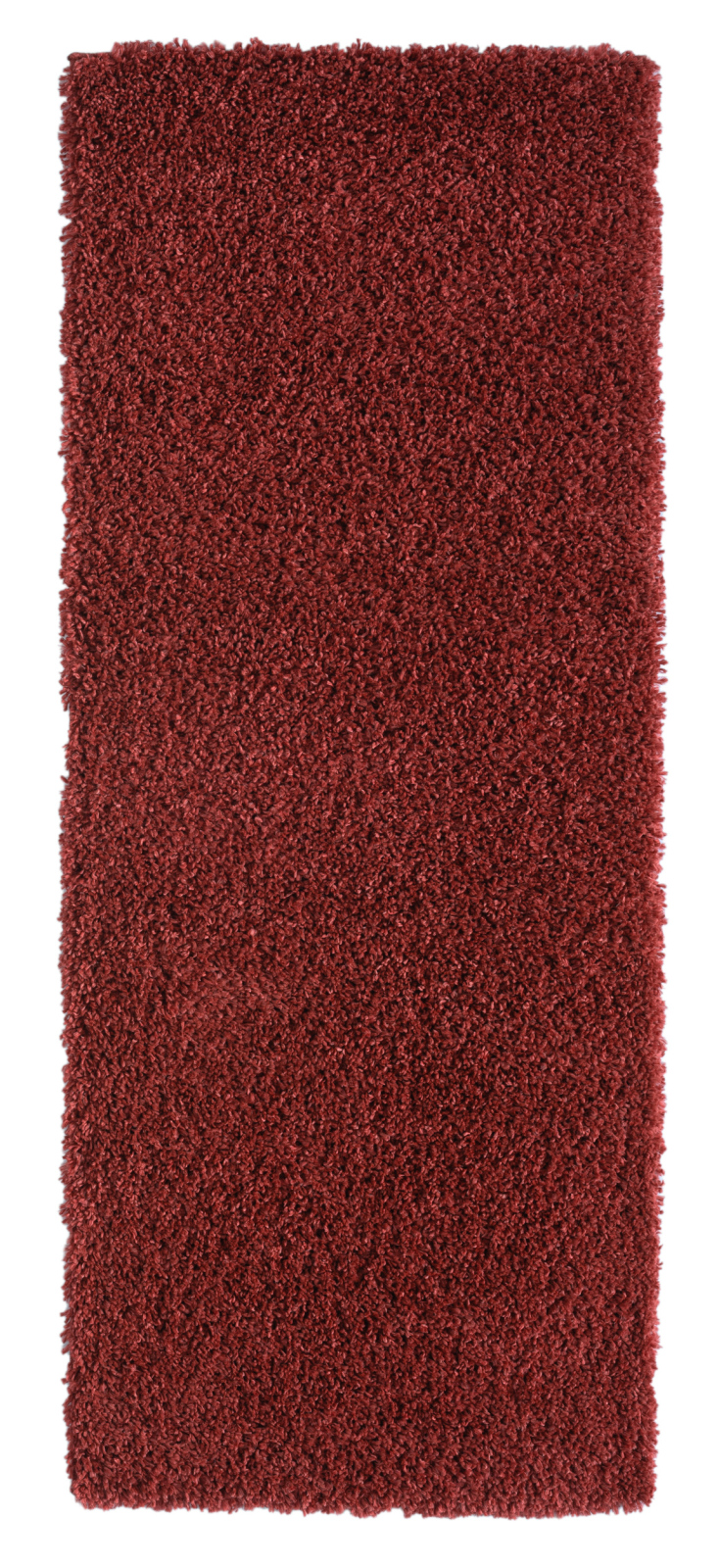 Teppich MY SHAGGY - weinrot - 80x200 cm