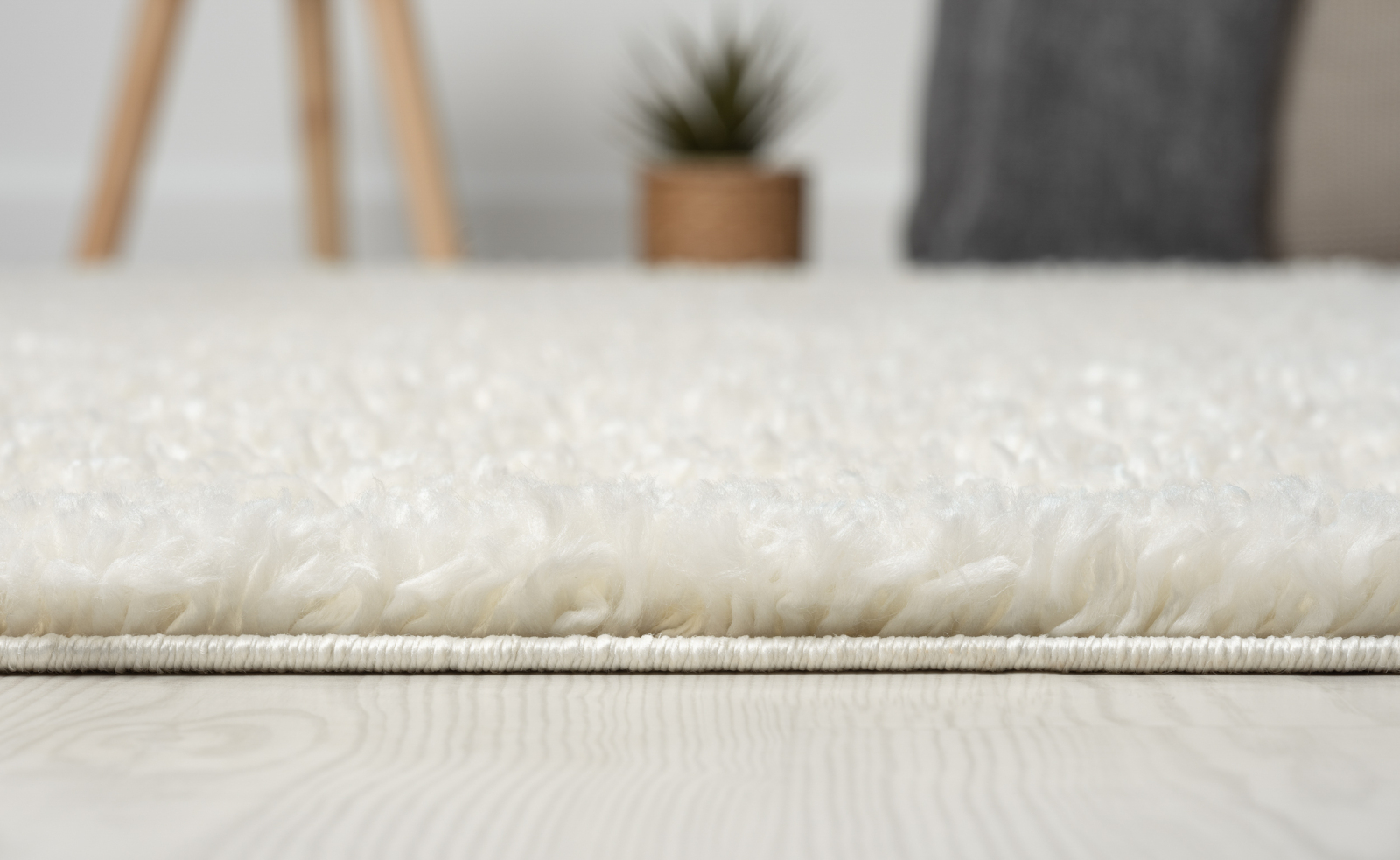 Teppich MY SHAGGY - weiß - 160x230 cm