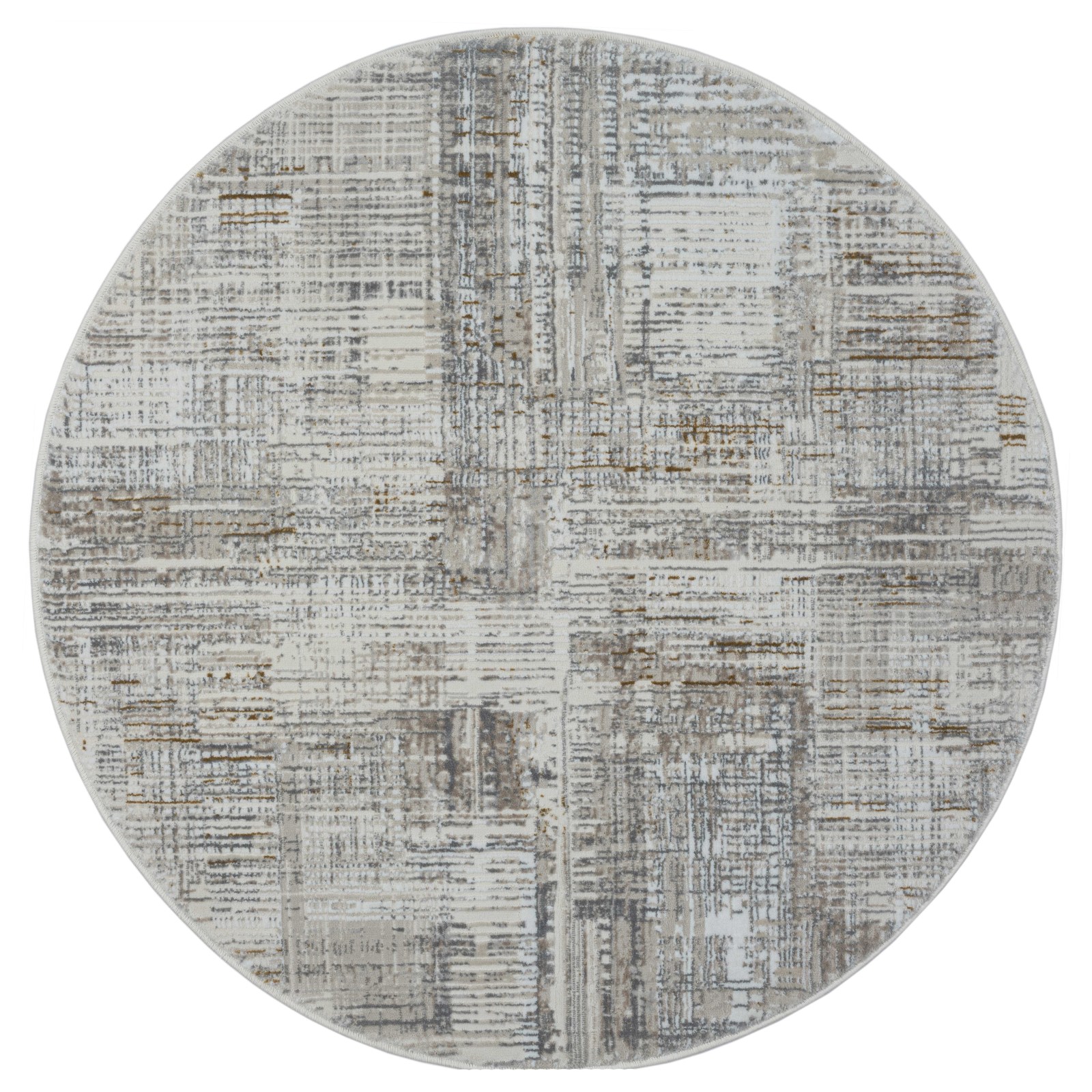 Teppich MY TASTE - beige - Ø 120 cm
