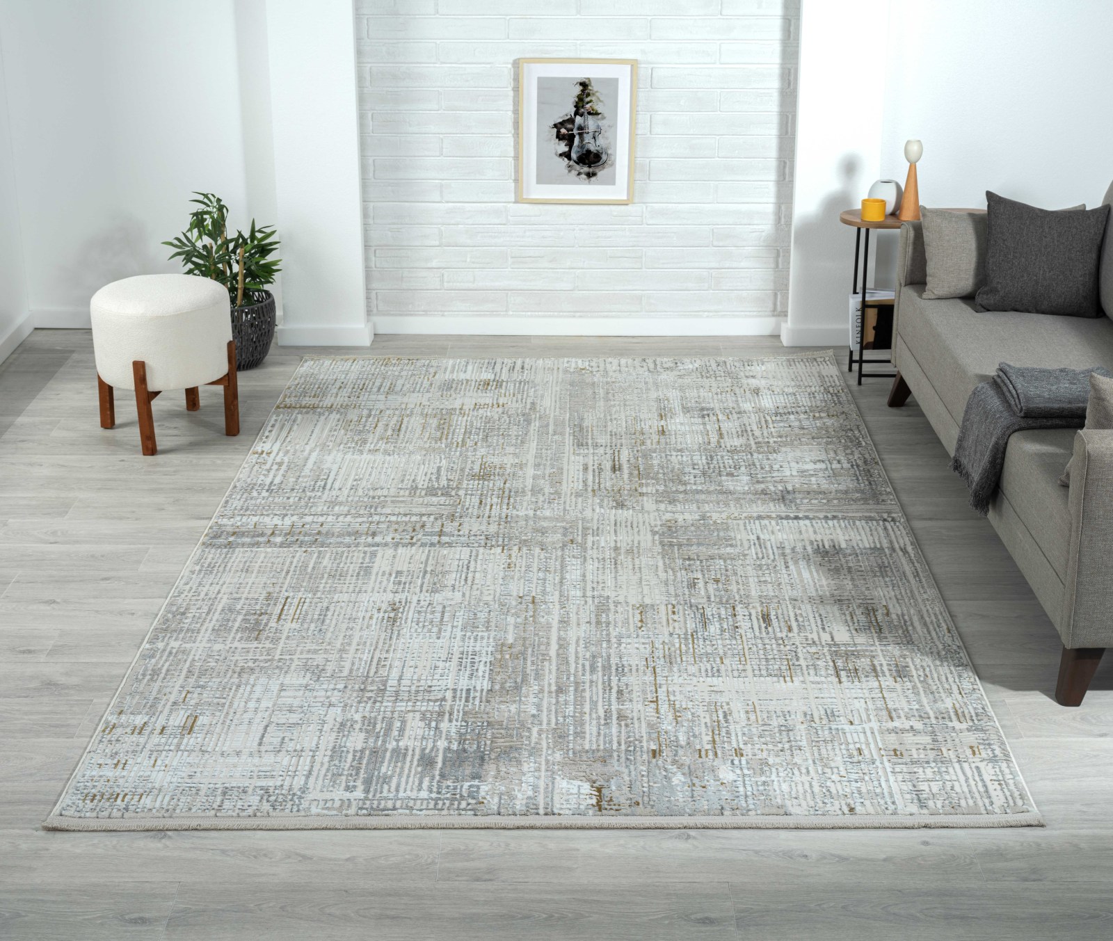 Teppich MY TASTE - beige - 200x290 cm