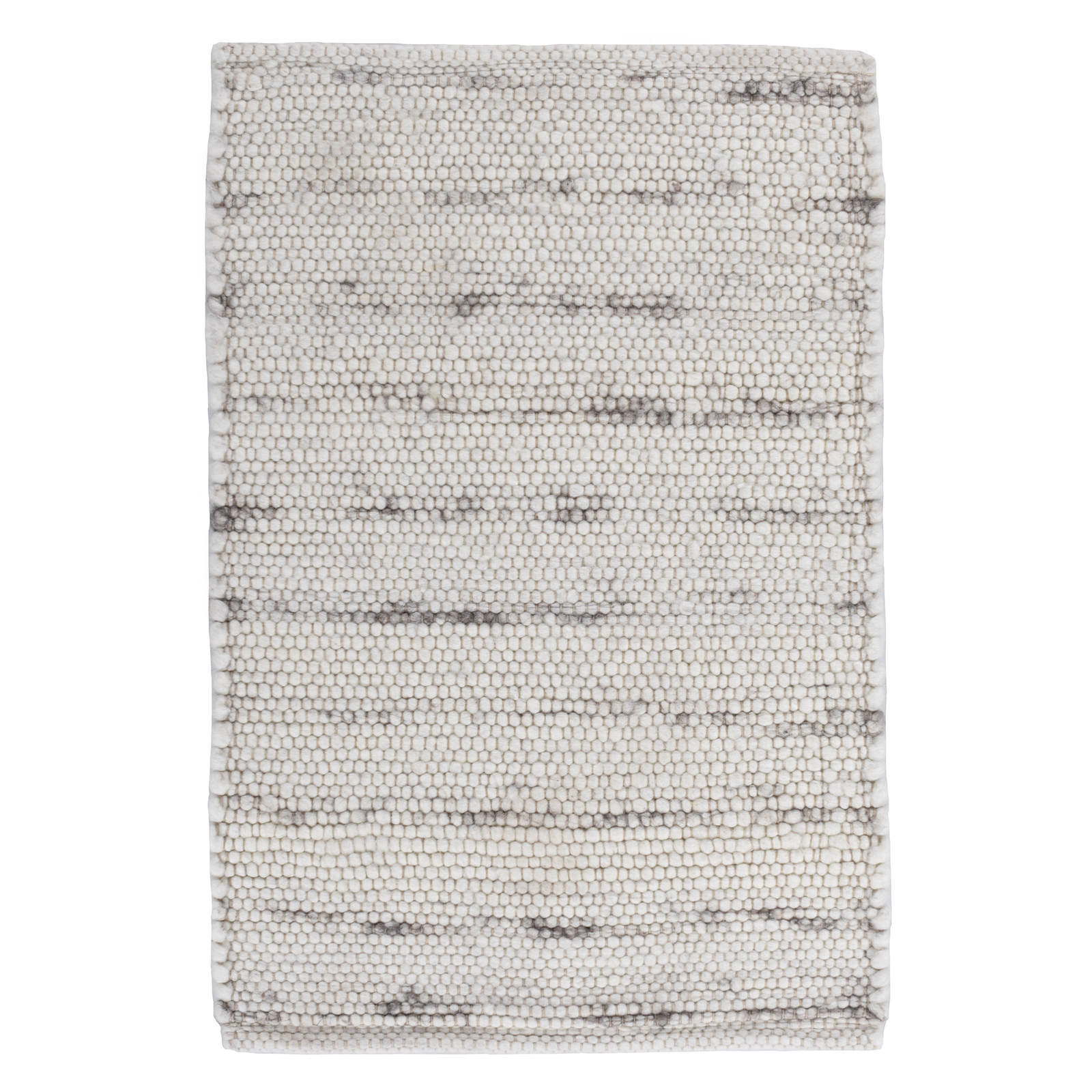Teppich - natural grey - handgewebt - 120x180 cm