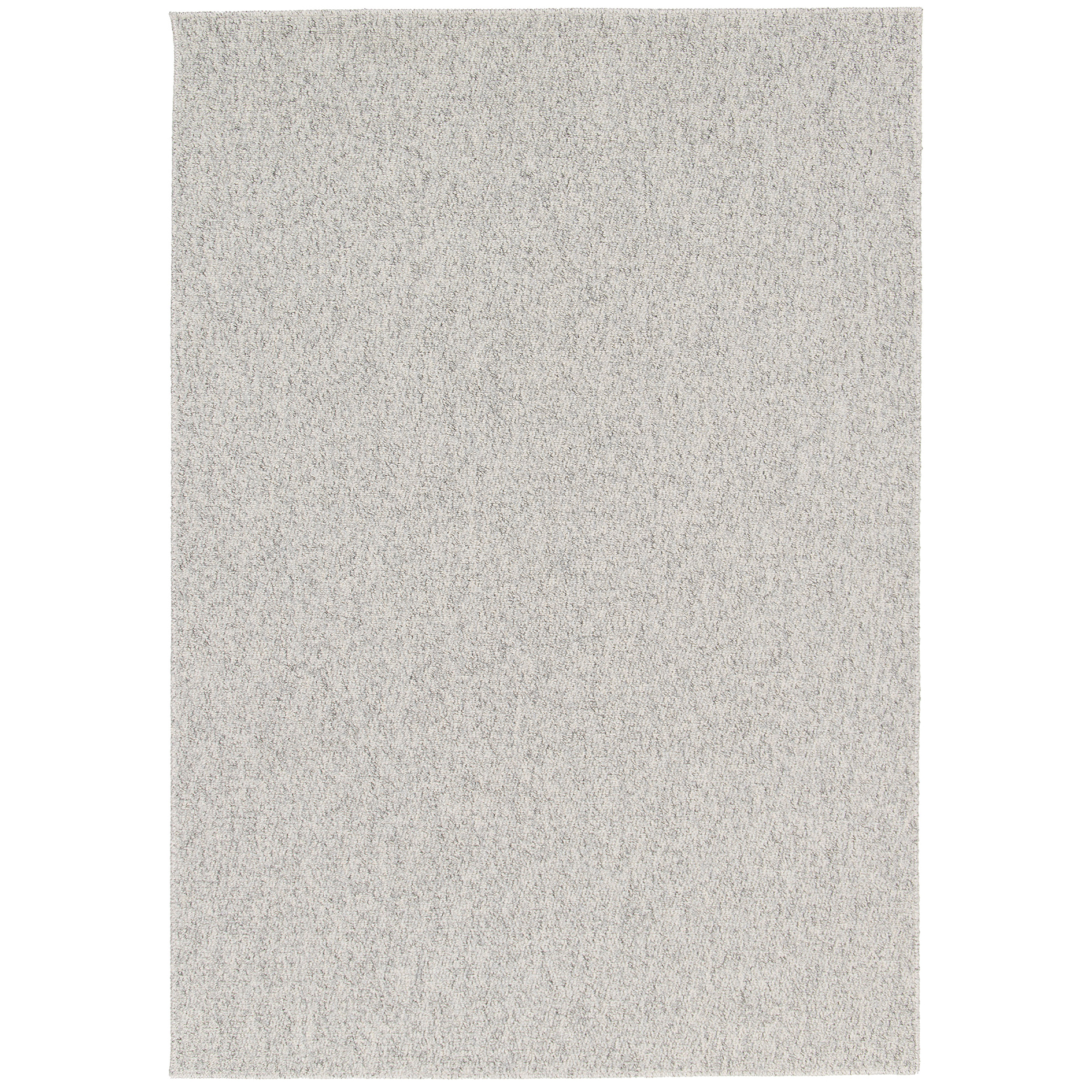 Teppich - naturgrau - uni - 80x150 cm