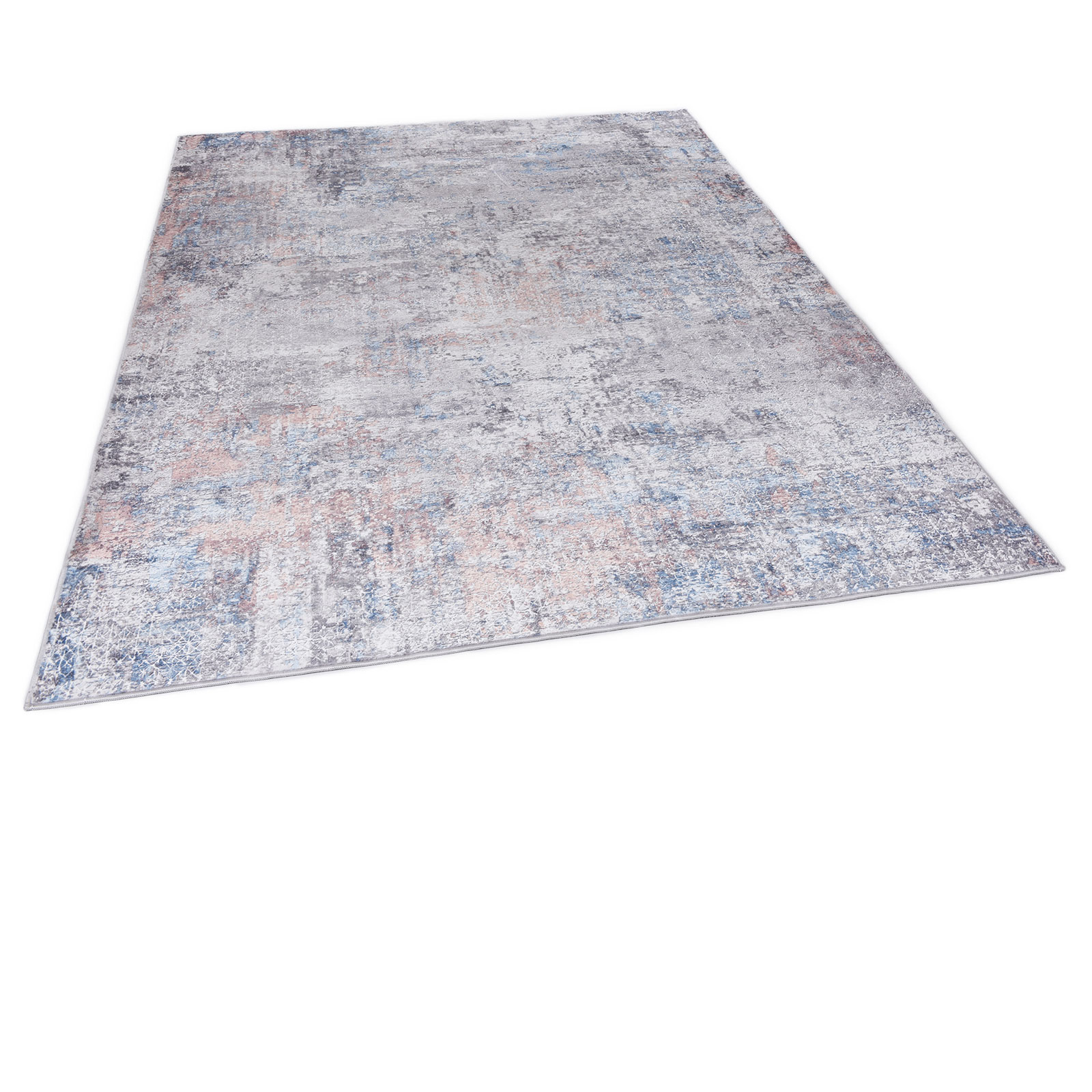 Teppich RACHELE - grau-mehrfarbig - 140x200 cm