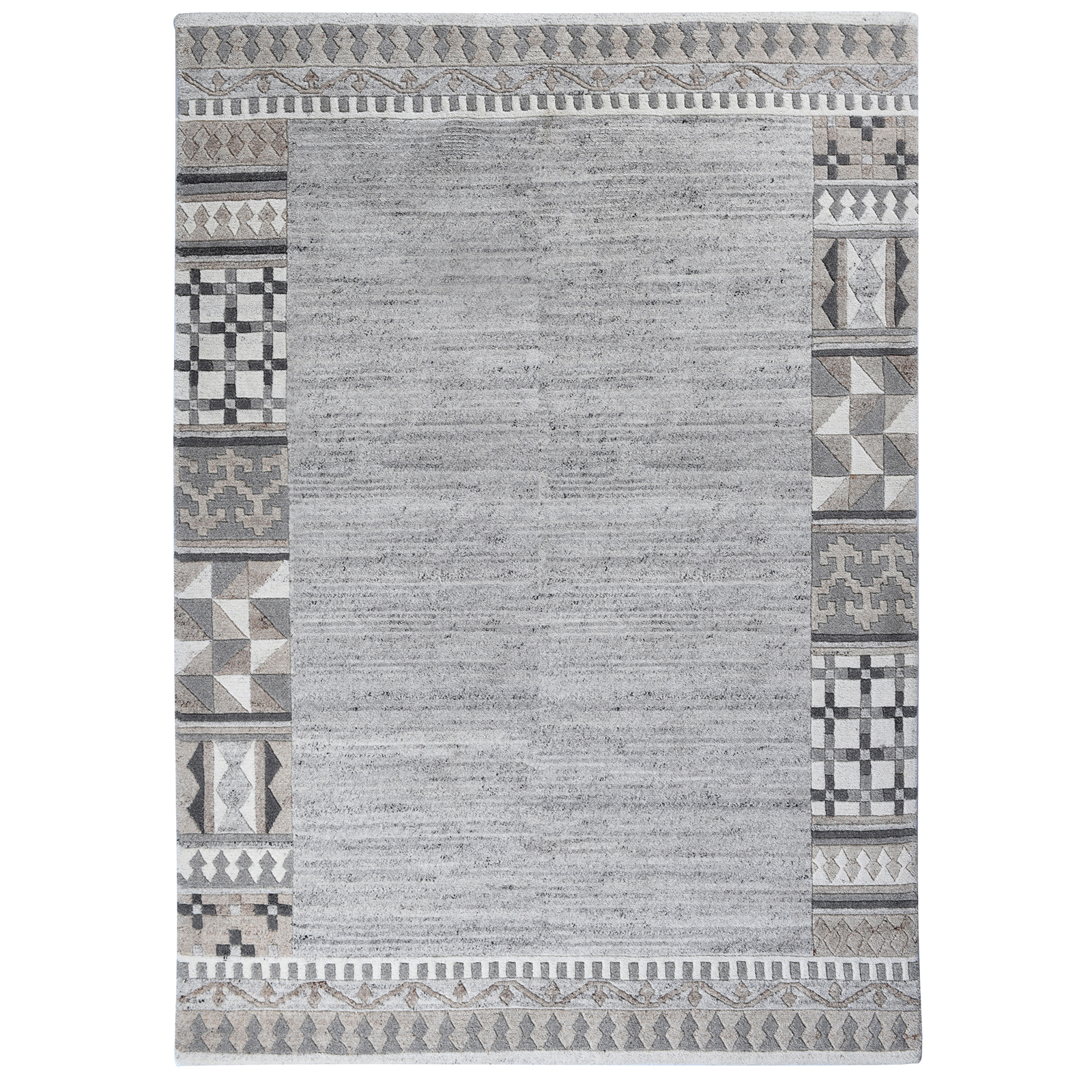 Teppich ROYAL NATUR - natur grau - 60x90 cm
