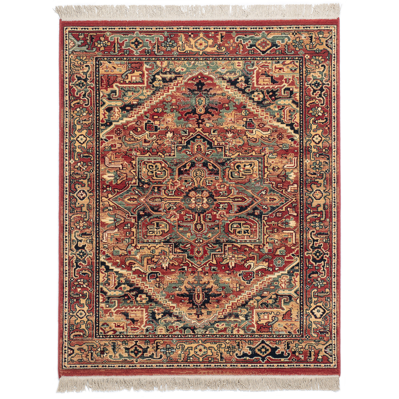 Teppich SAHARNA - rot-multicolor - 160x230 cm