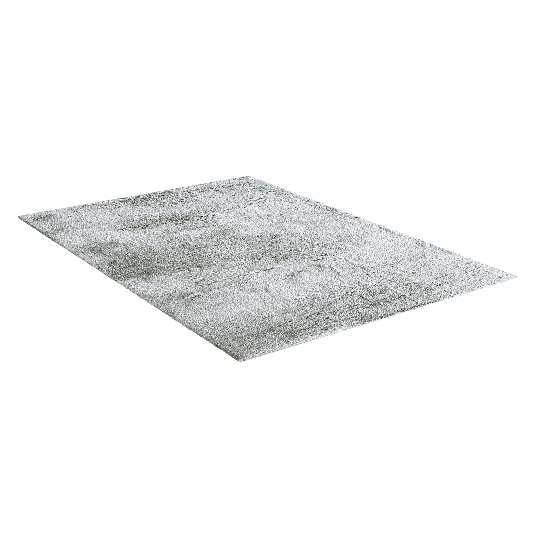 Teppich - silber-grau - 120x160 cm