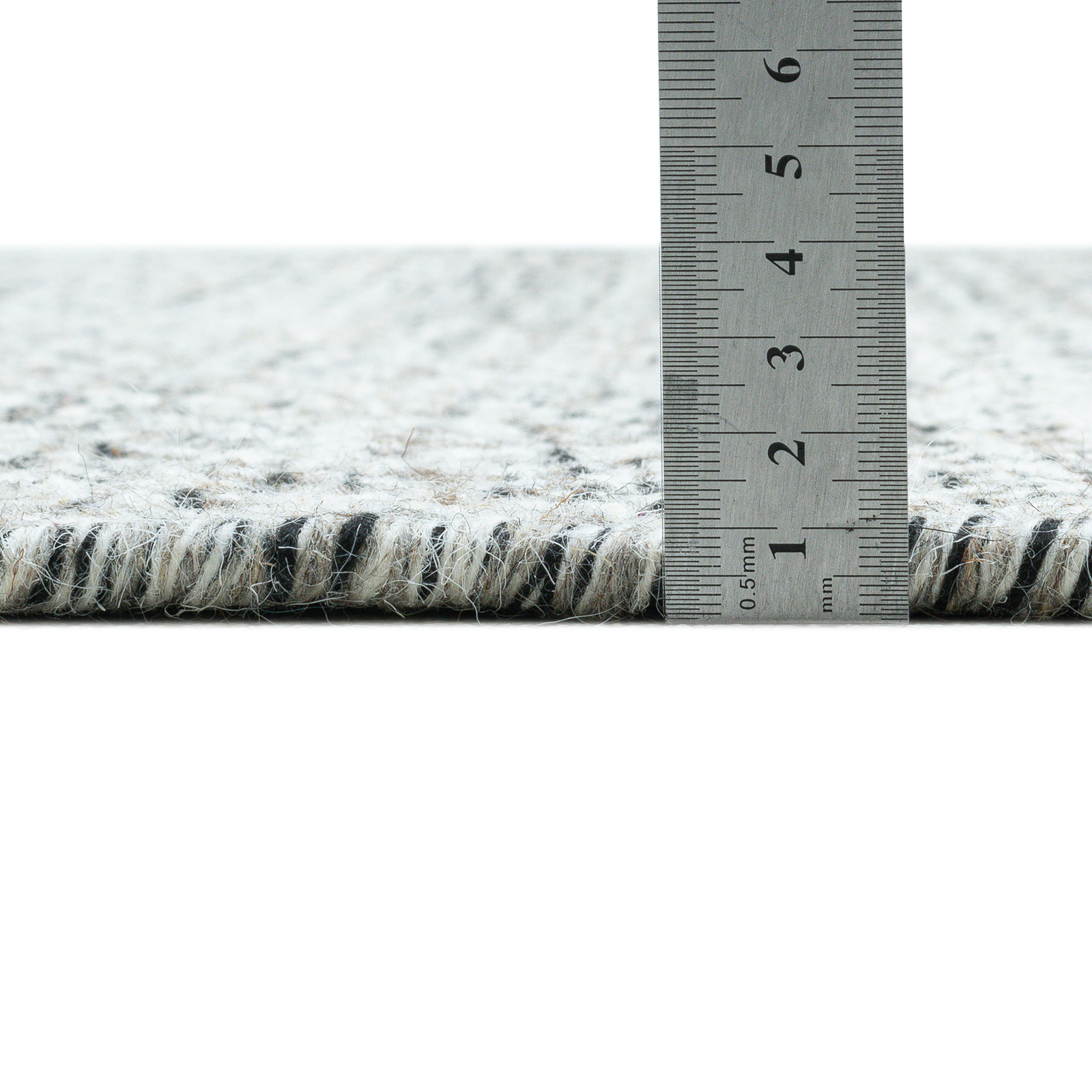 Teppich TRONDHEIM - natur grau - 80x180 cm
