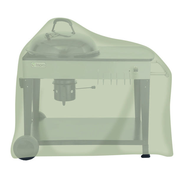 TEPRO Abdeckhaube für Kugelgrillwagen 8612 - beige - 120 cm breit
