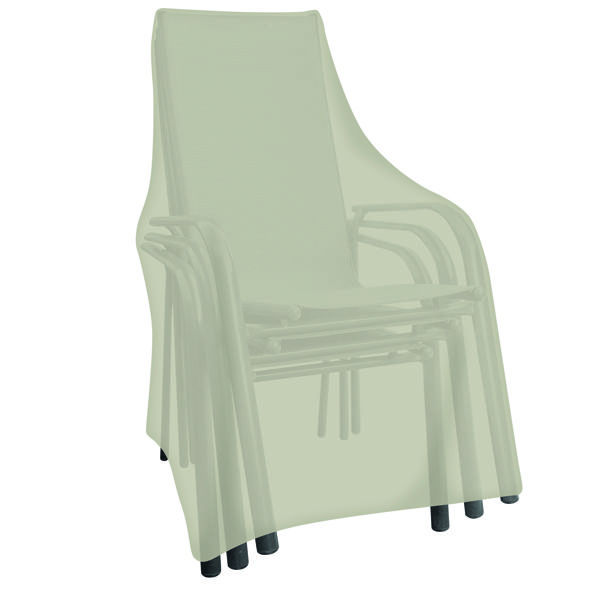 TEPRO Abdeckhaube für Stapel-/Gartenstühle 8621 - beige - 65 cm breit