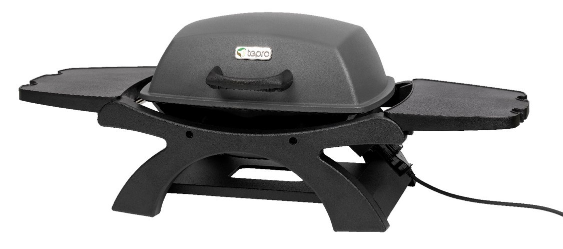 TEPRO Elektrogrill ABINGTON - grau-schwarz - 3142E