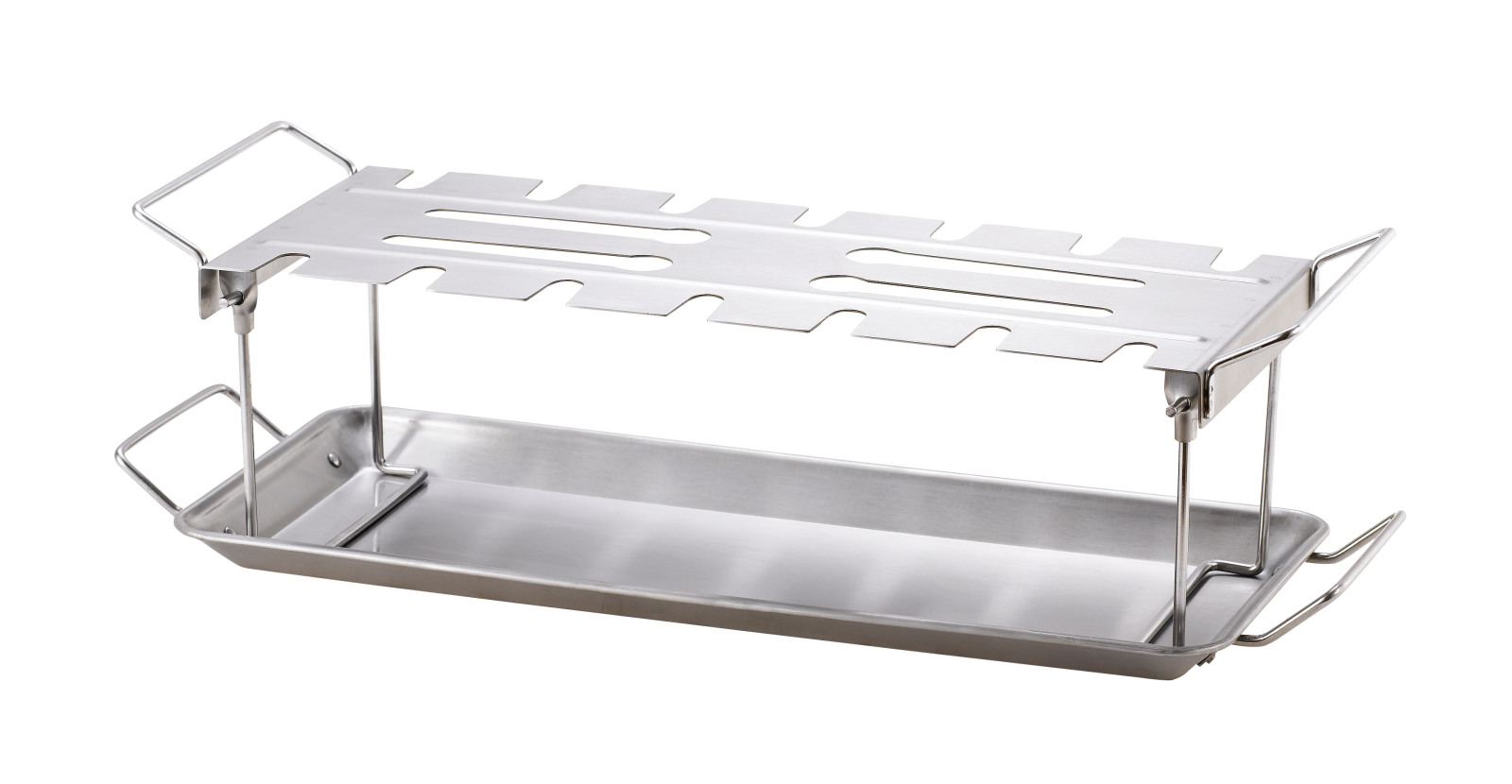 TEPRO Hähnchenkeulenhalter - Edelstahl - klappbar
