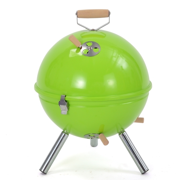 TEPRO Mini-Kugelgrill CRYSTAL - apfelgrün - 1096