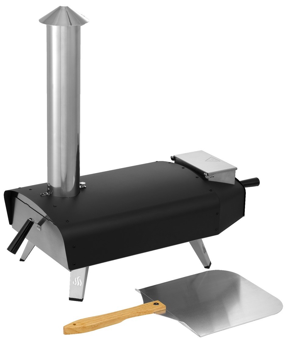 tepro Pellet-Pizzaofen DANBURY - schwarz - Edelstahl