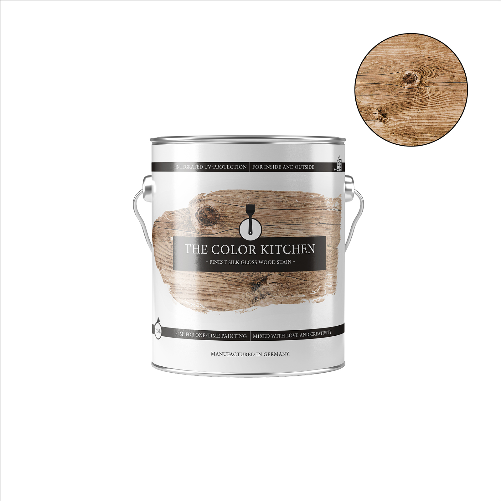 The Color Kitchen Holzlasur WOOD STAIN - farblos - 2,5 Liter