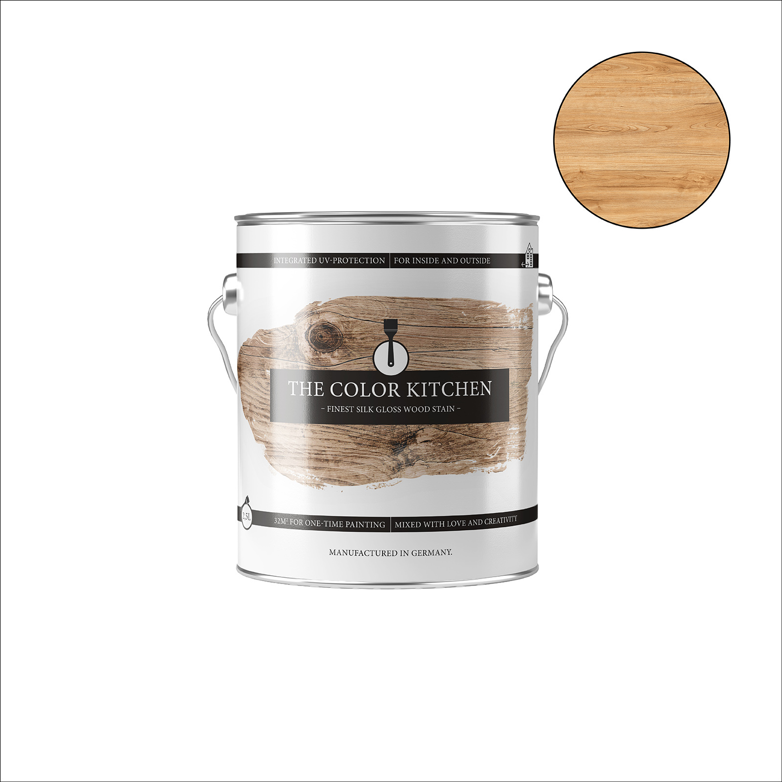 The Color Kitchen Holzlasur WOOD STAIN - Kiefer - 2,5 Liter