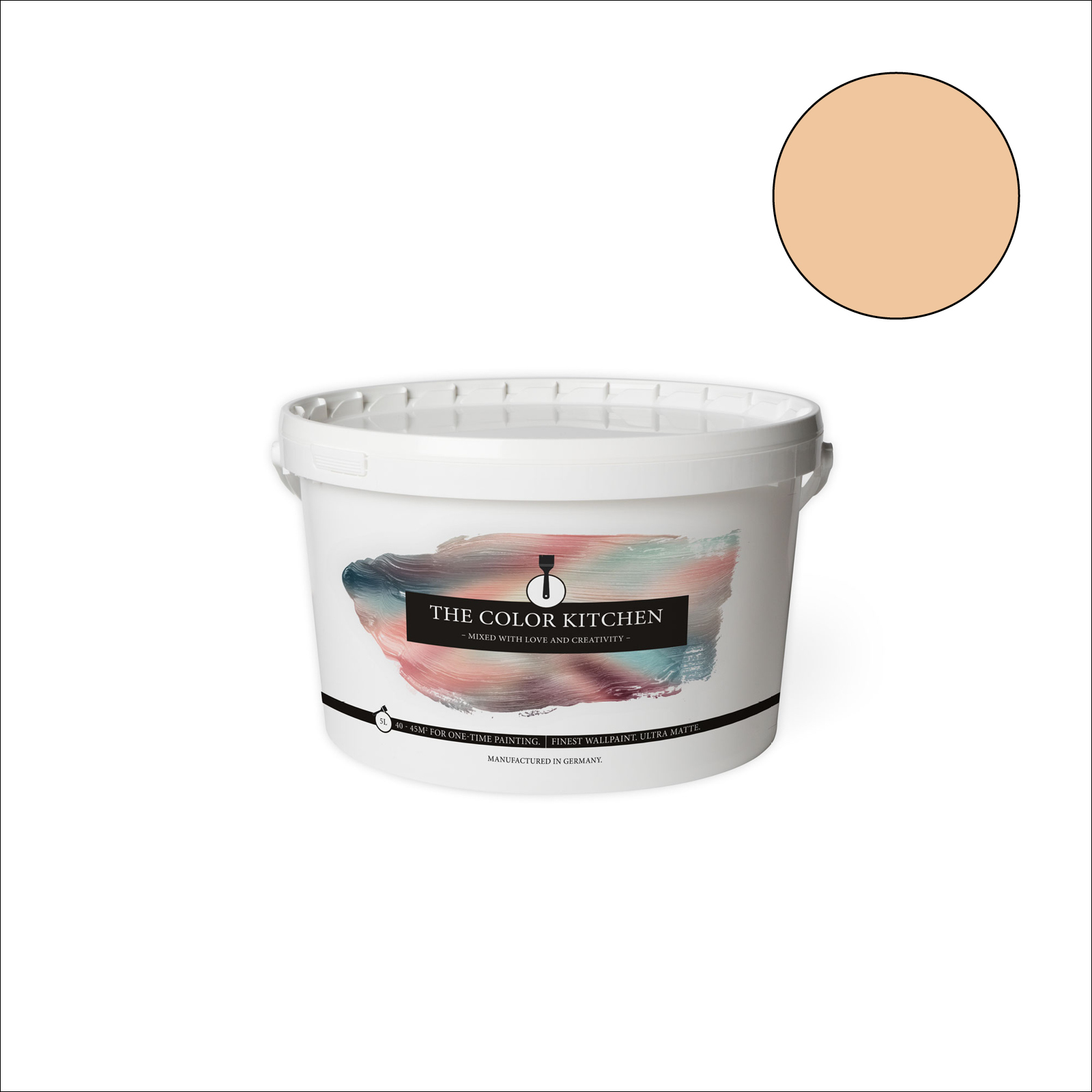The Color Kitchen Wandfarbe Pithy Pancake - beige matt - 5 Liter