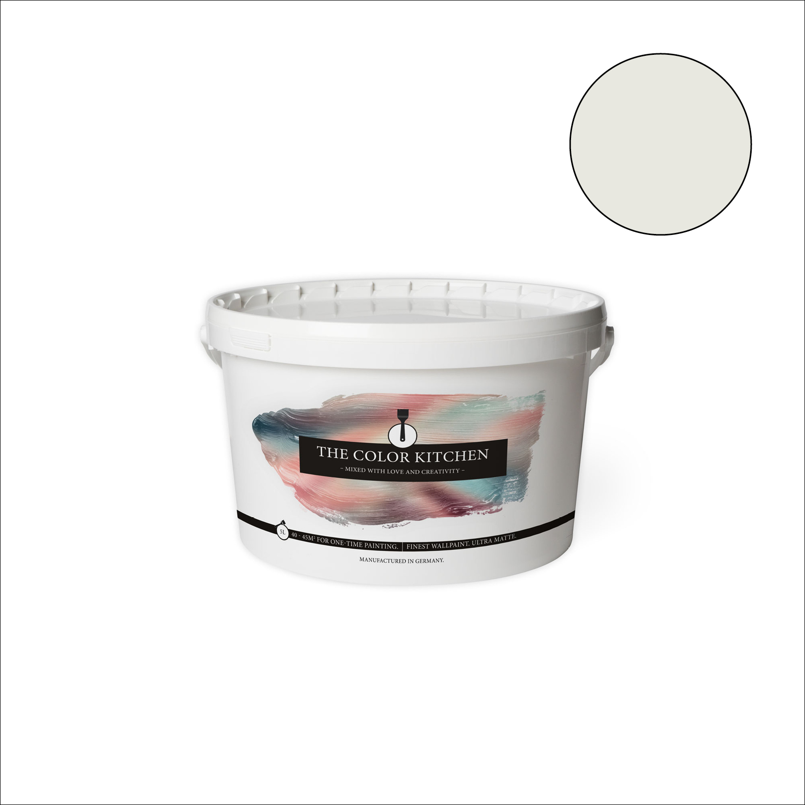 The Color Kitchen Wandfarbe Shady Sugar - creme matt - 5 Liter