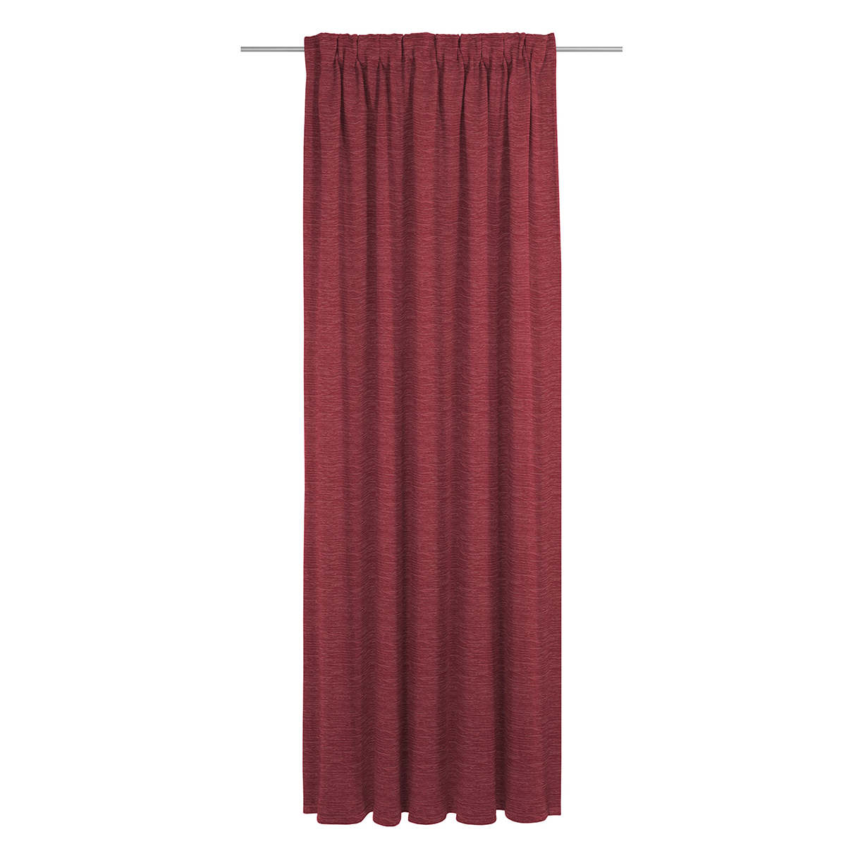 Thermochenille-Vorhang - bordeaux - 135x245 cm