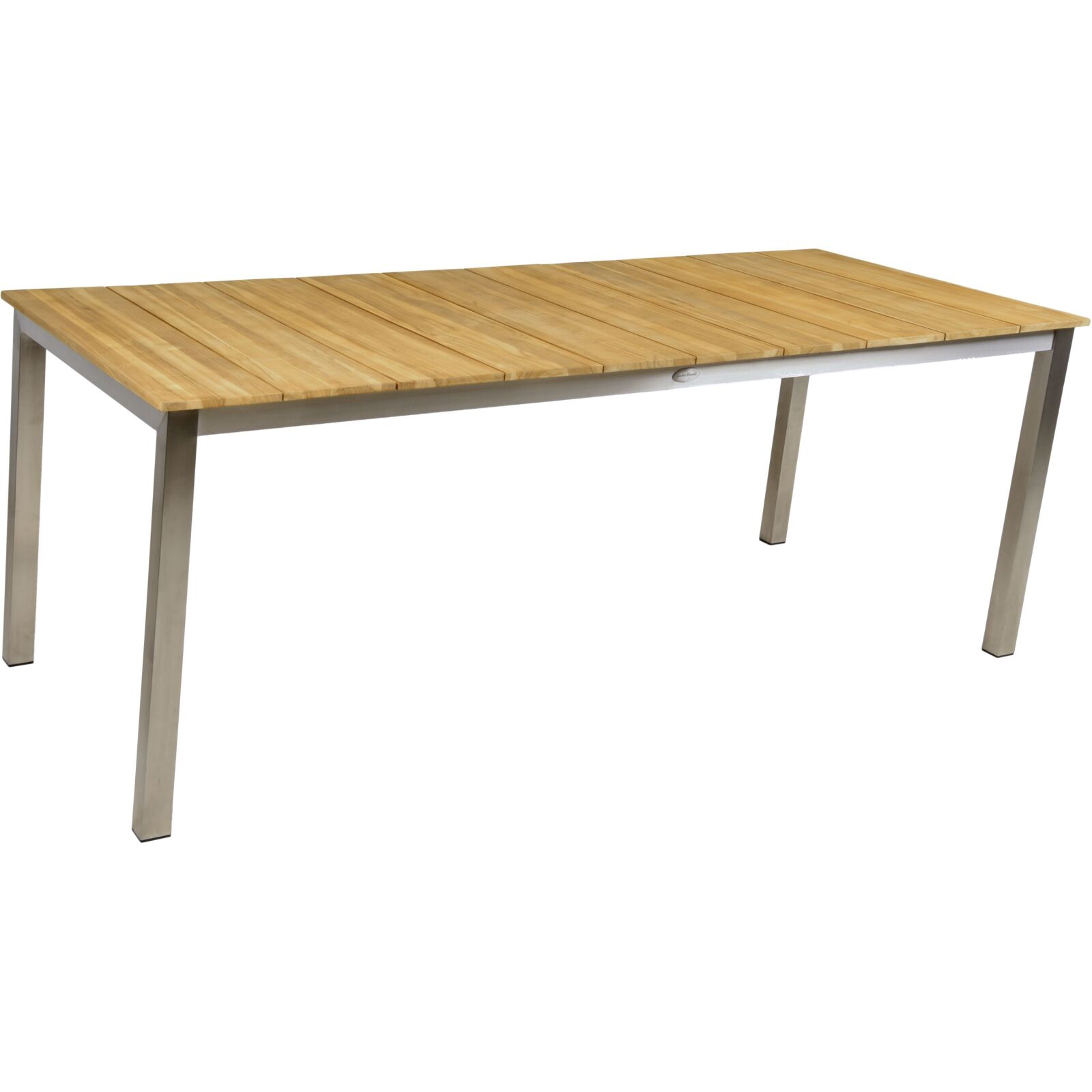 Tisch DALLAS - natur-silber - 200 cm
