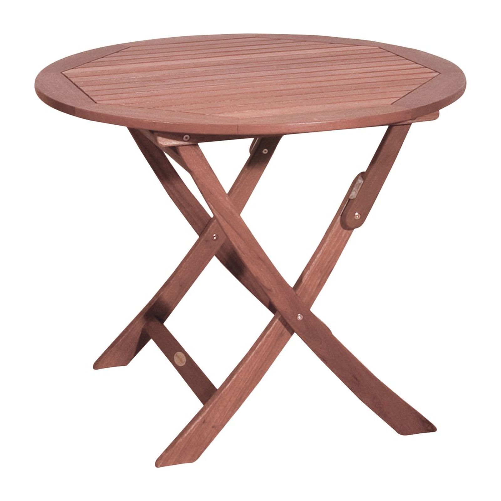 Tisch STOCKHOLM - Eukalyptus - 90 cm