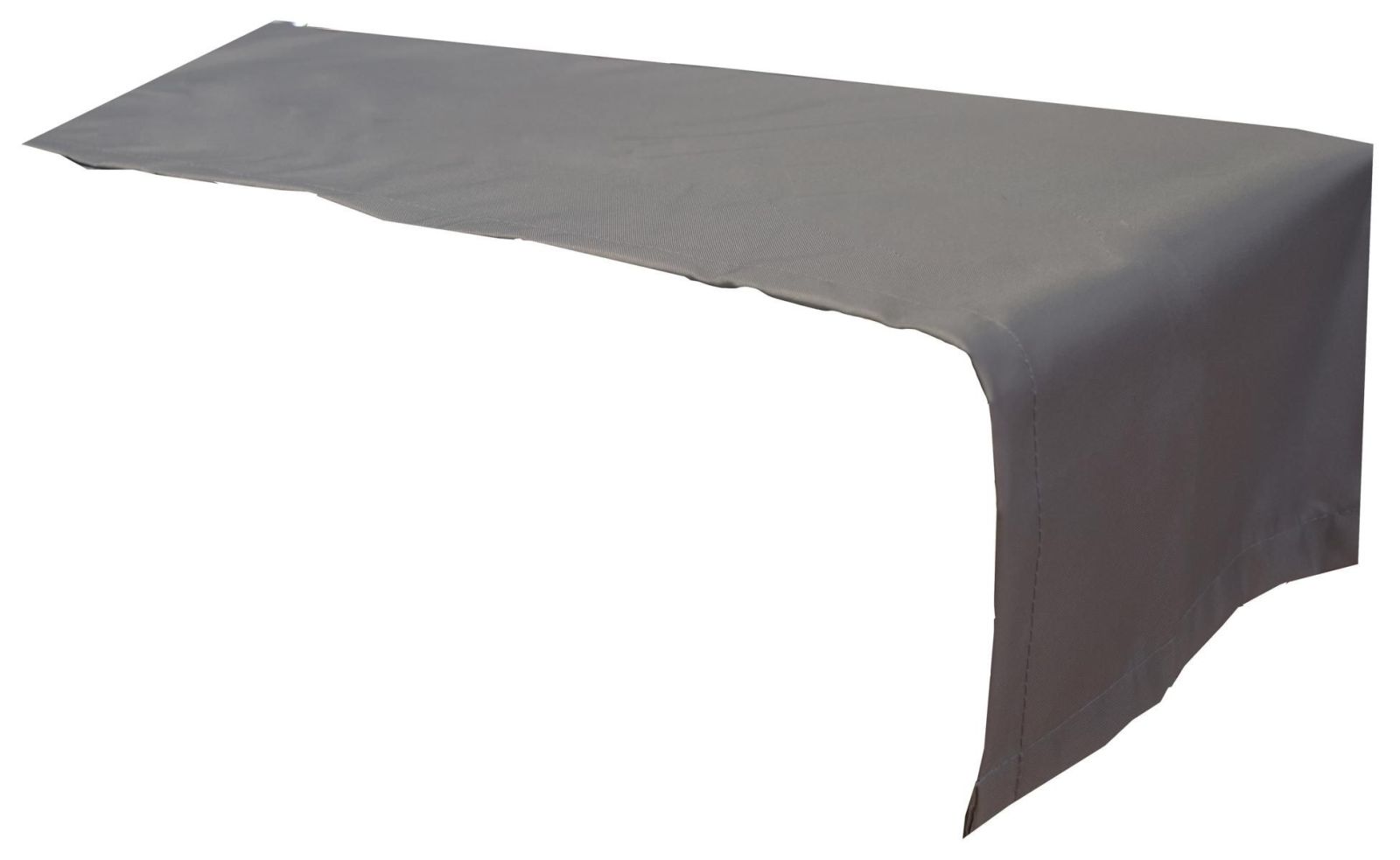 Tischdecke - anthrazit - Polyester - 120x45 cm