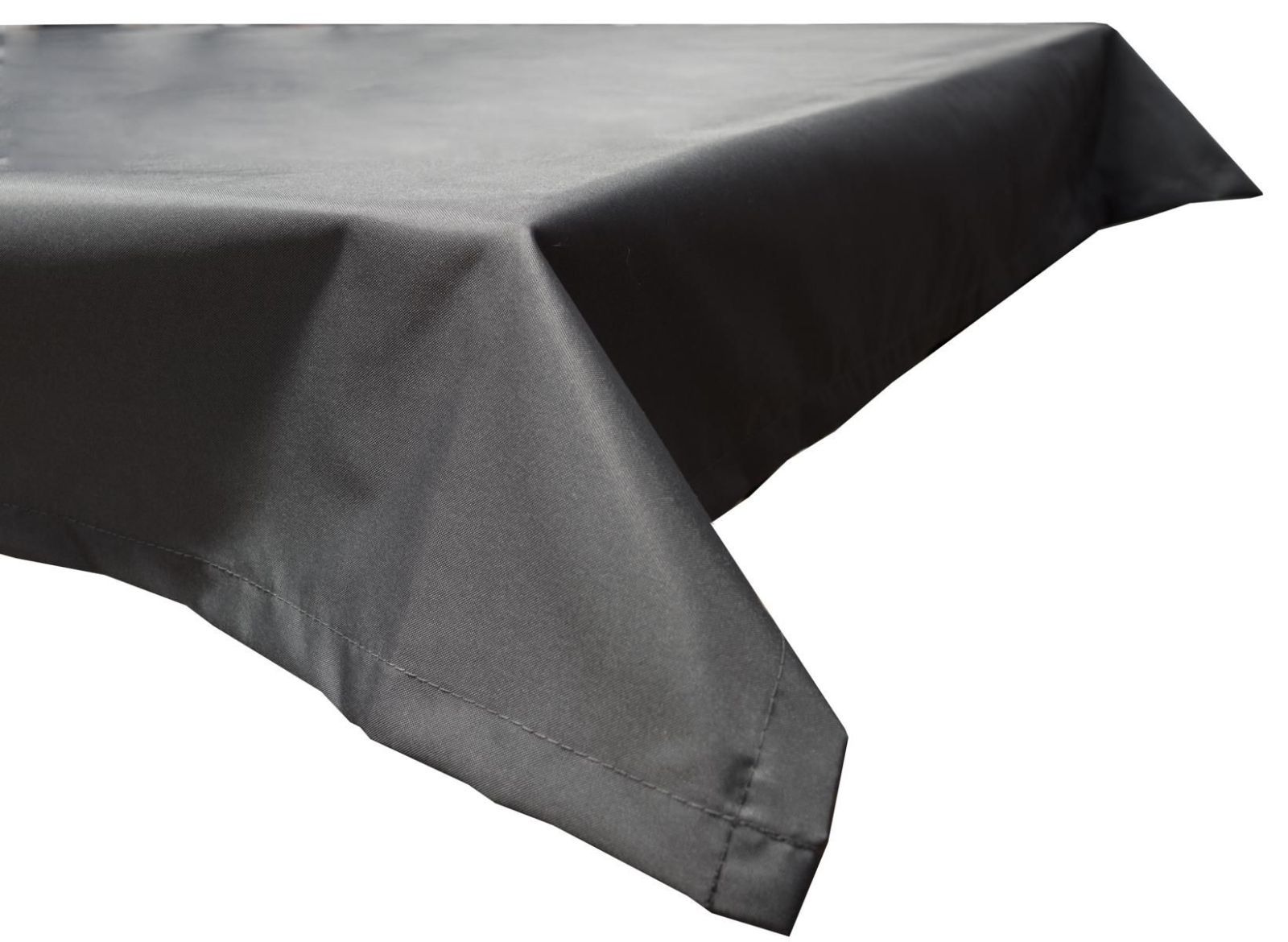 Tischdecke - anthrazit - Polyester - 140x110 cm