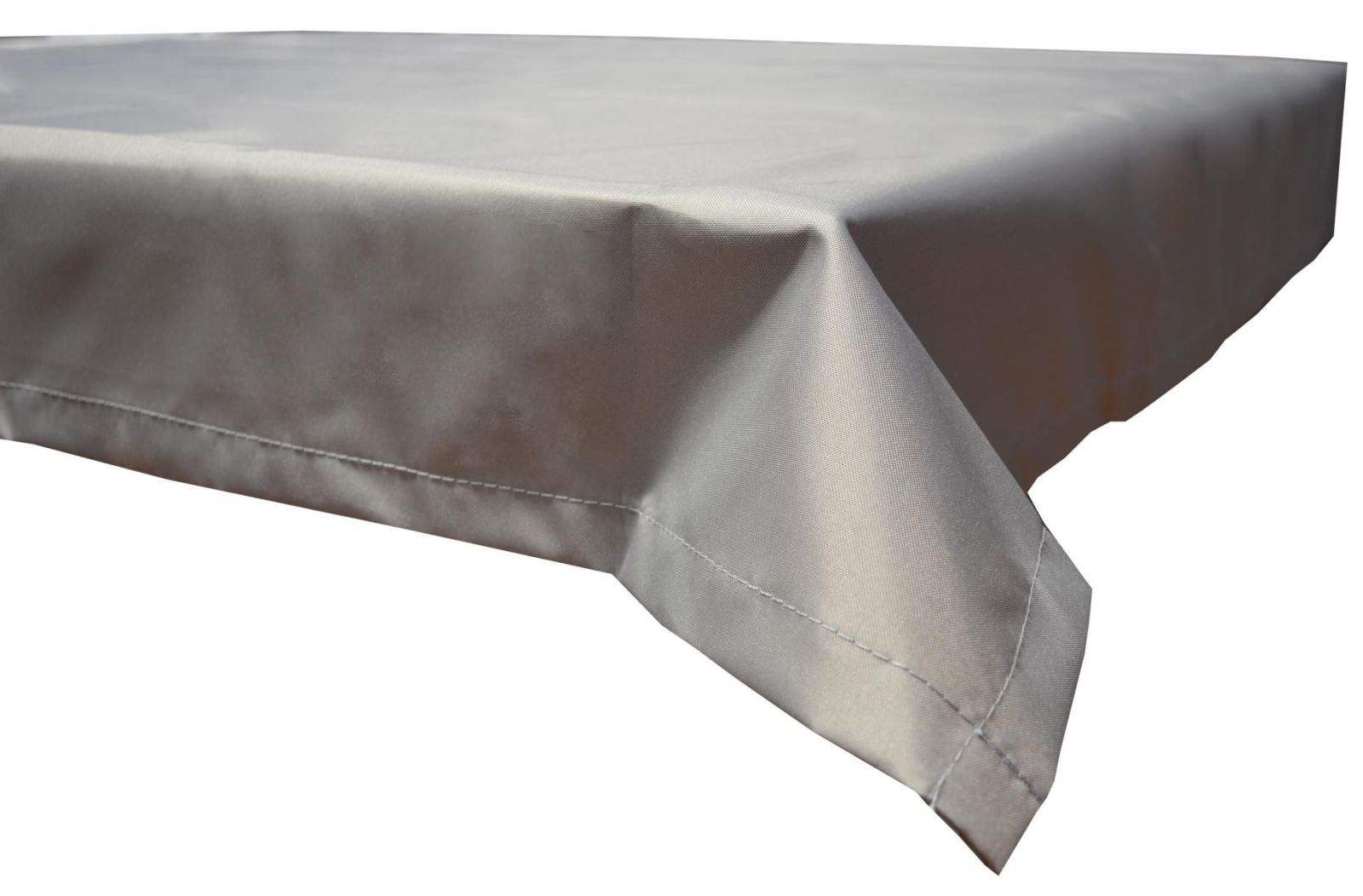Tischdecke - hellgrau - Polyester - 230x130 cm