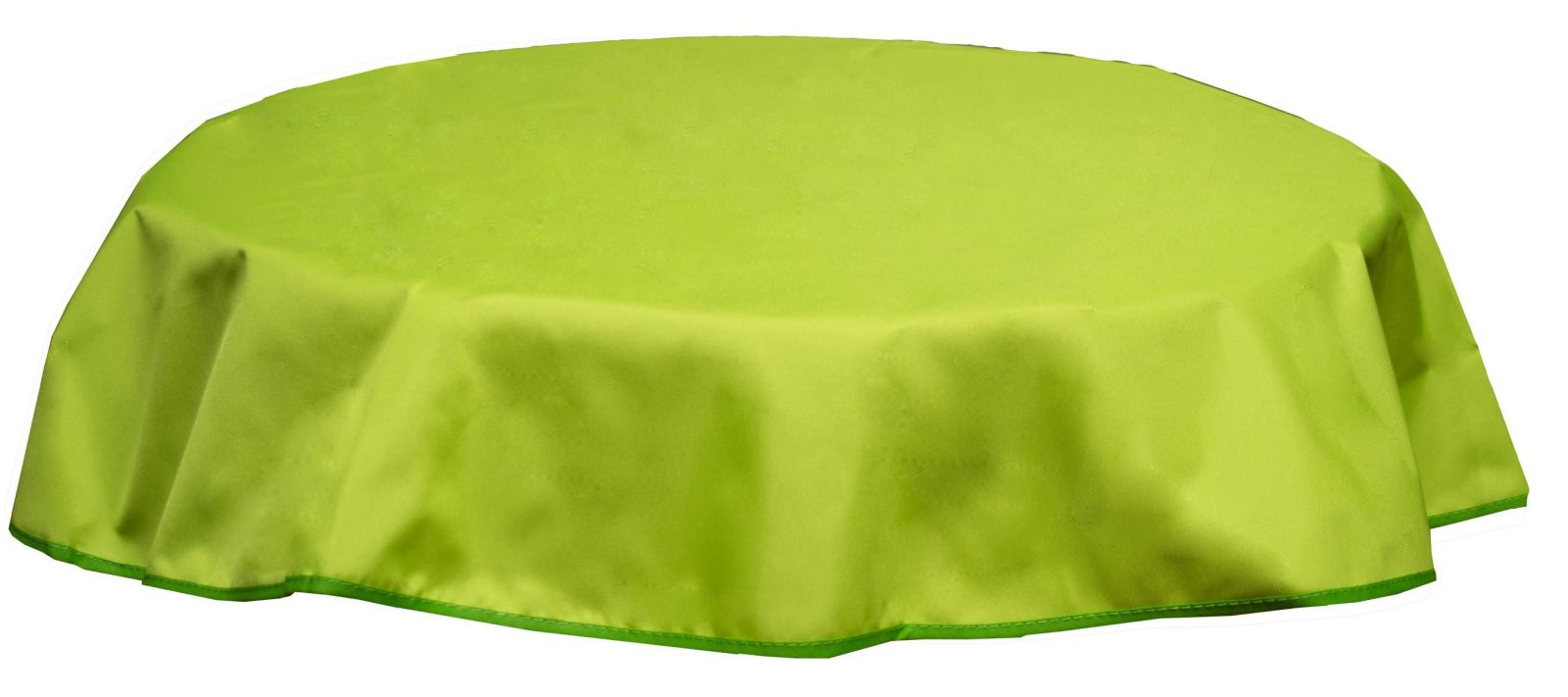 Tischdecke - hellgrün - Polyester - 160 cm Ø