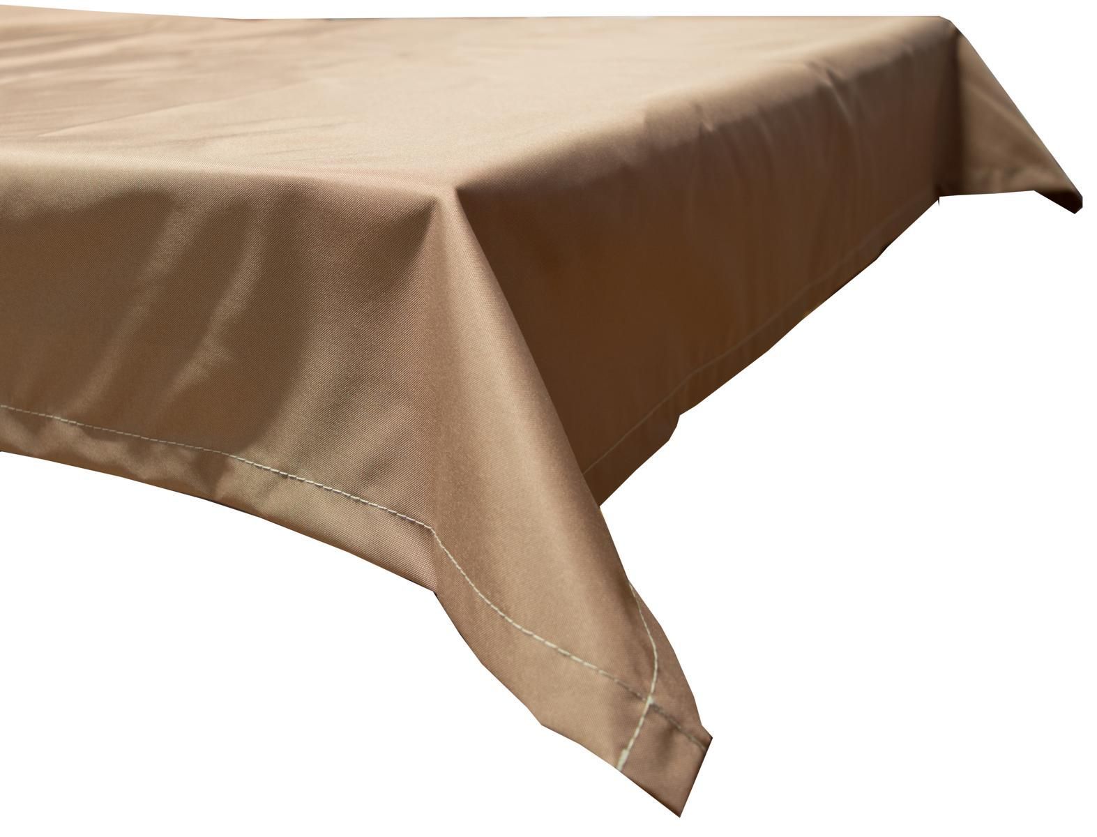 Tischdecke - kakao - Polyester - 180x130 cm