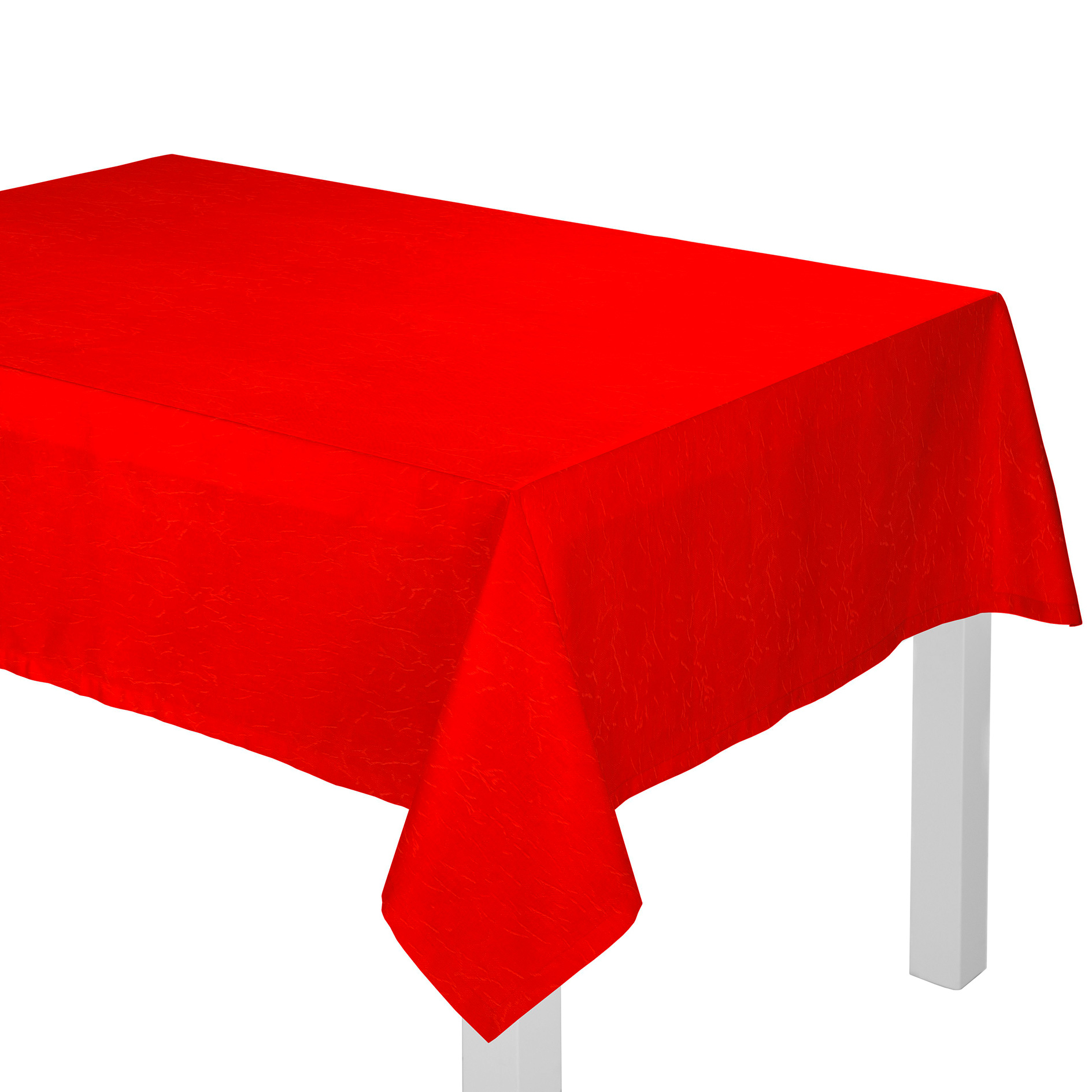 Tischdecke mit Kuvertsaum TORNBY - rot - 85x85 cm