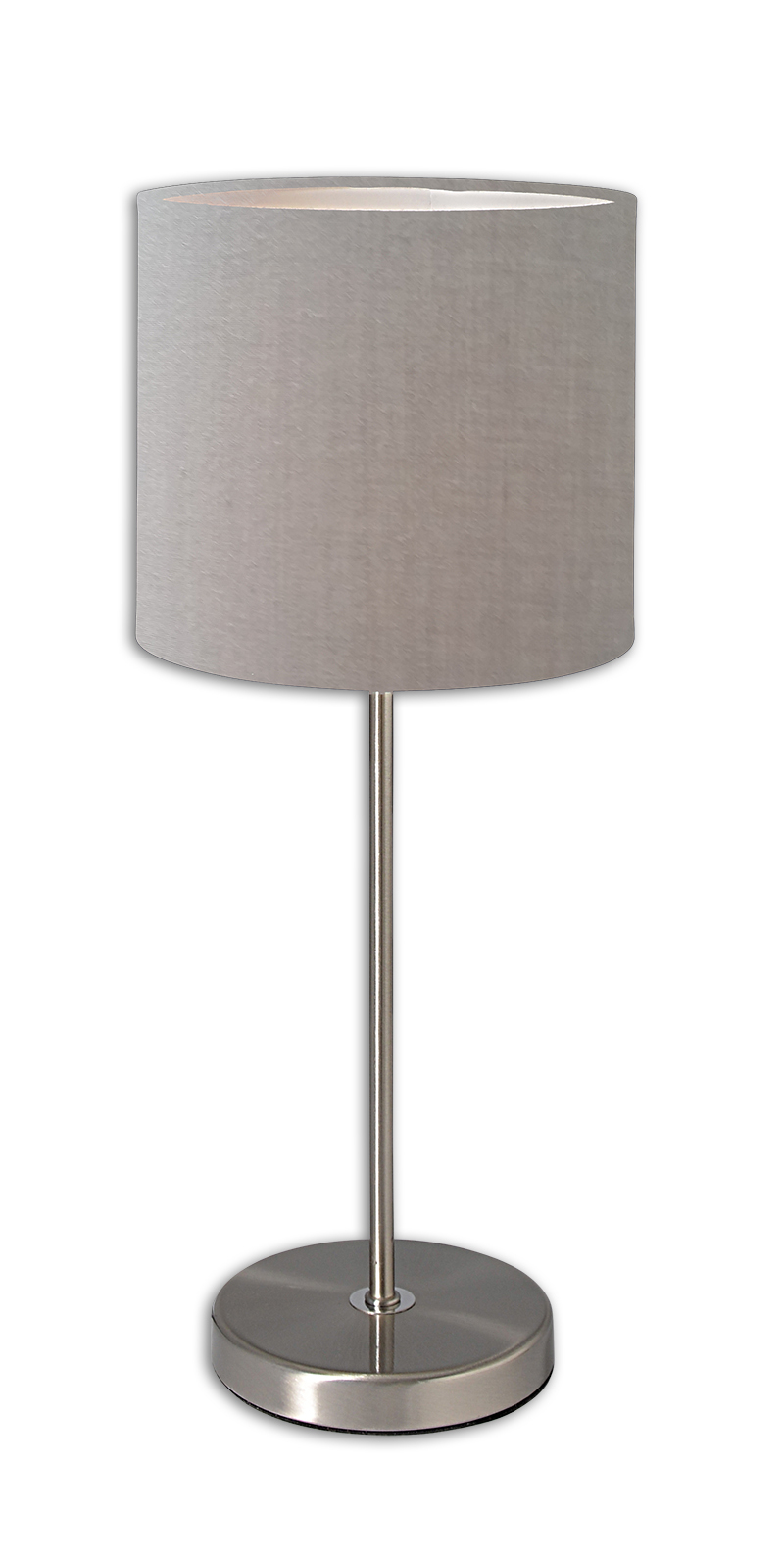 Tischlampe NEW YORK - grau - 38,5 cm