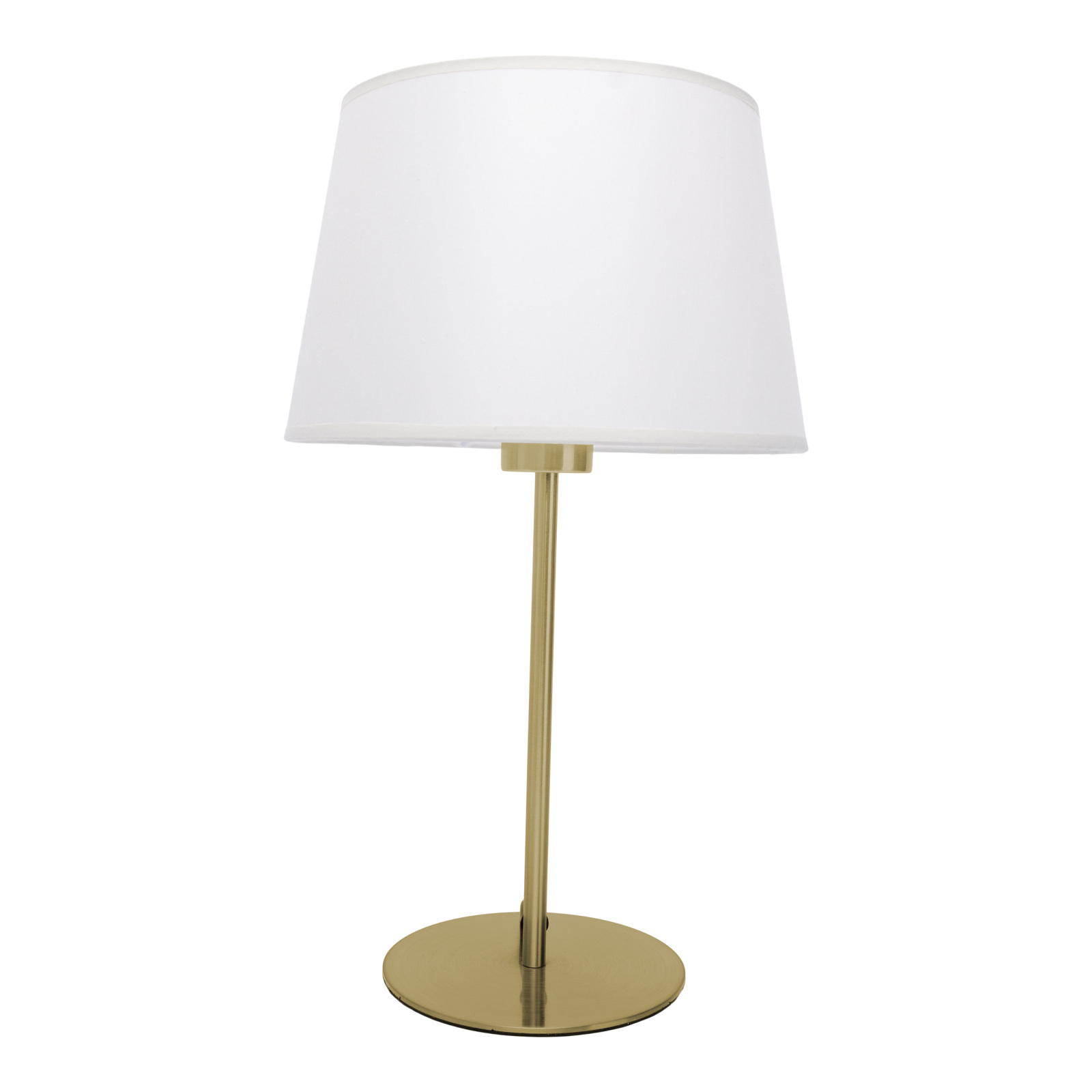Tischleuchte - goldfarben-beige - 45 cm