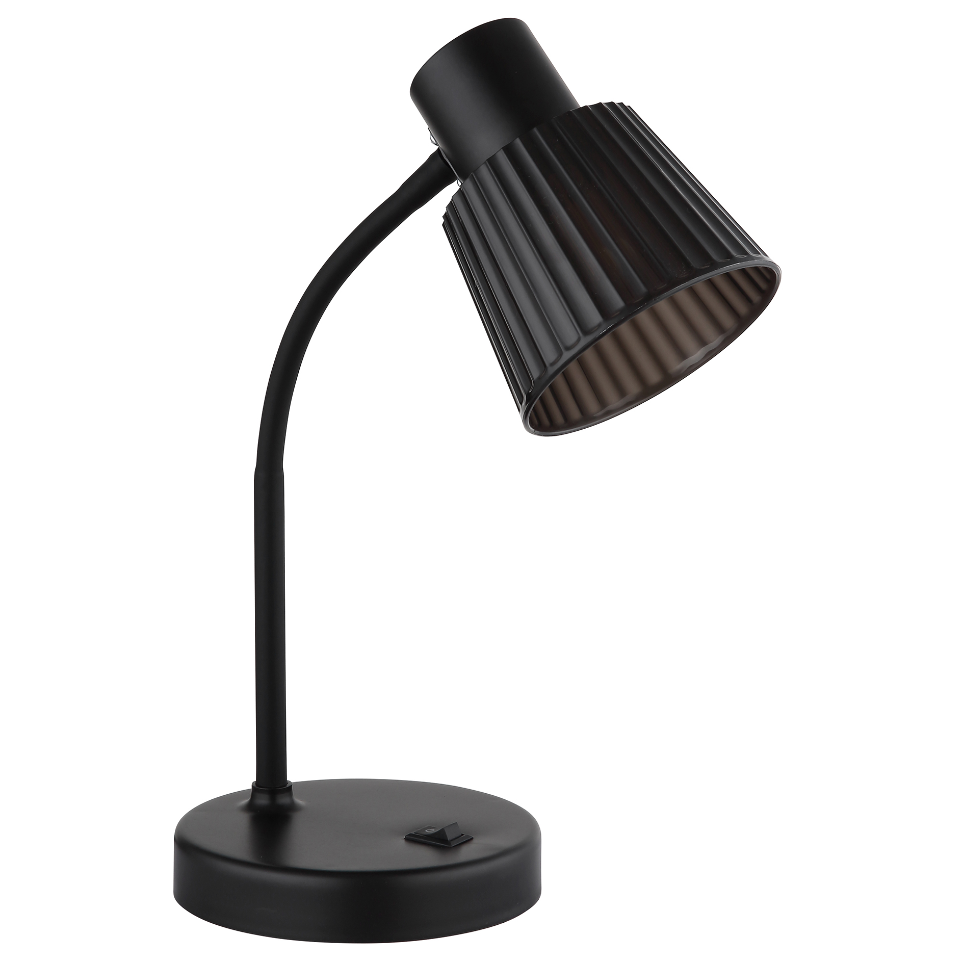 Tischleuchte ITO - schwarz - Wippschalter - 38 cm